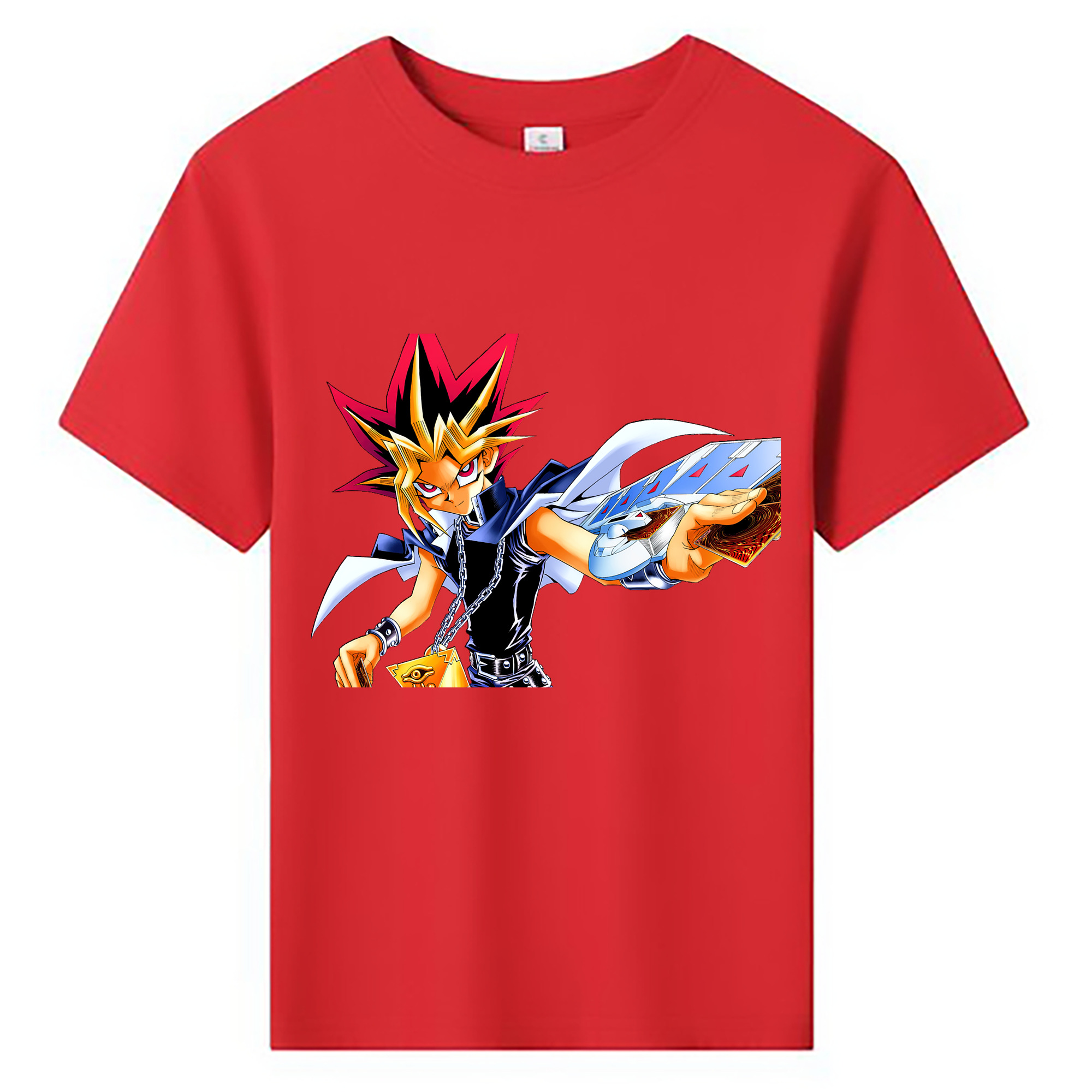 （画像用） 遊☆戯☆王 Yu-Gi-Oh! 綿100％キッズTシャツ（フロントプリント）