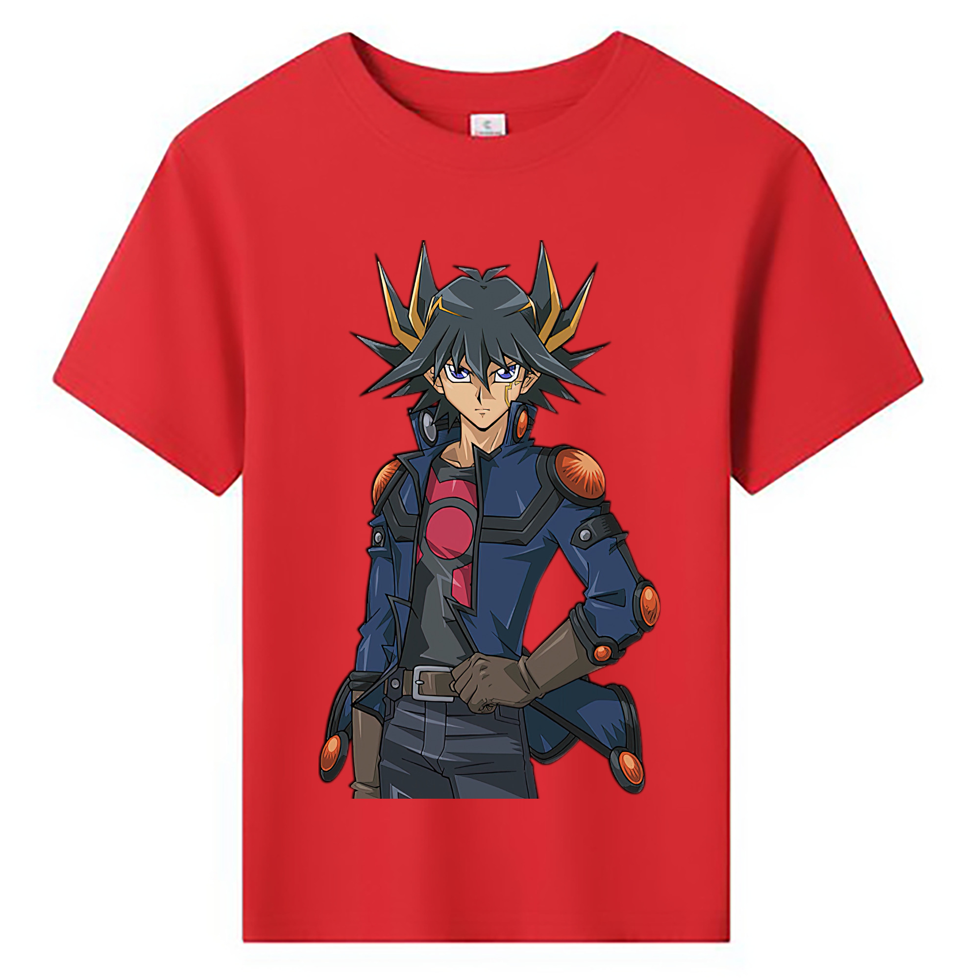 （画像用） 遊☆戯☆王 Yu-Gi-Oh! 綿100％キッズTシャツ（フロントプリント）