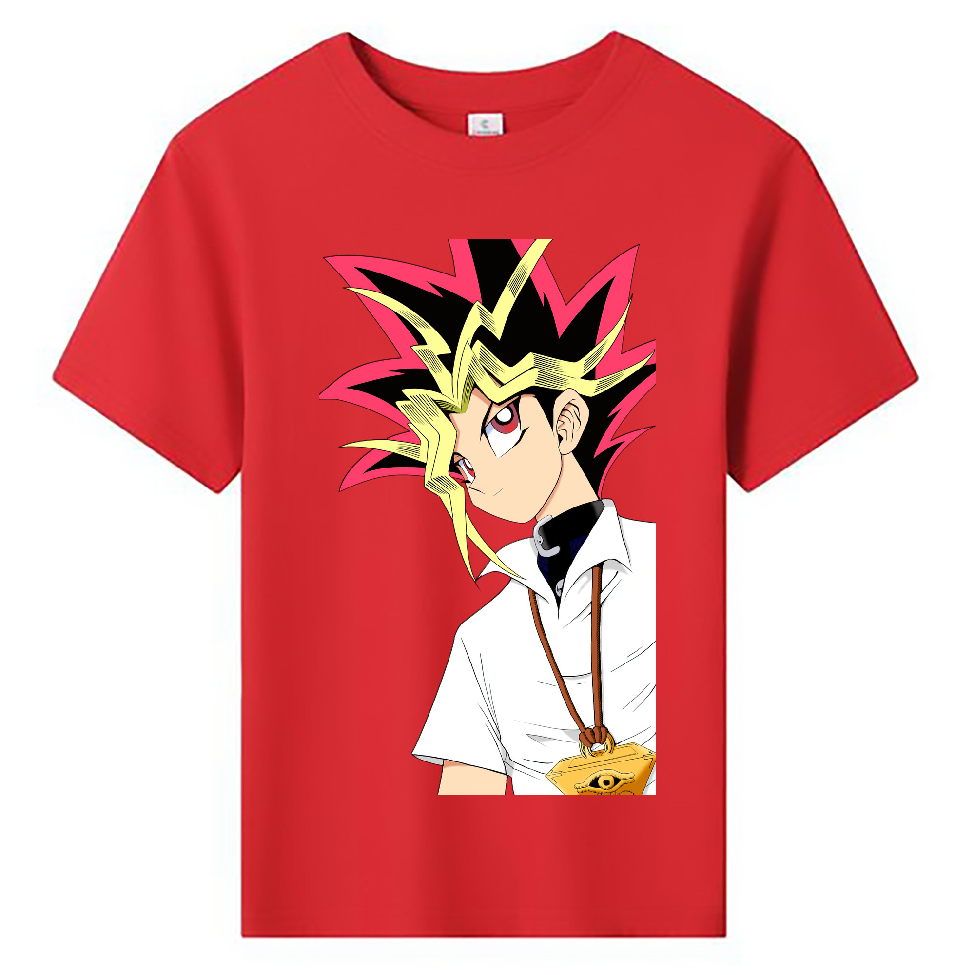 （画像用） 遊☆戯☆王 Yu-Gi-Oh! 綿100％キッズTシャツ（フロントプリント）