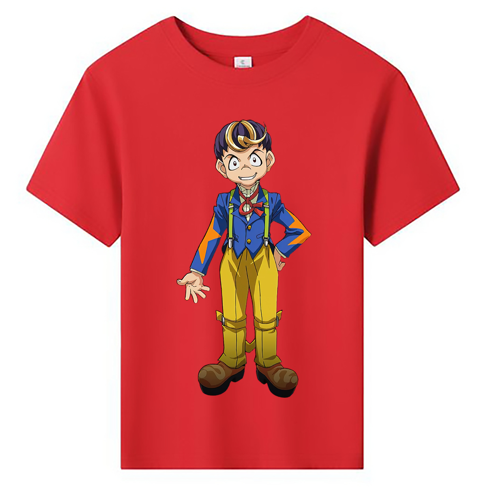 （画像用） 遊☆戯☆王 Yu-Gi-Oh! 綿100％キッズTシャツ（フロントプリント）