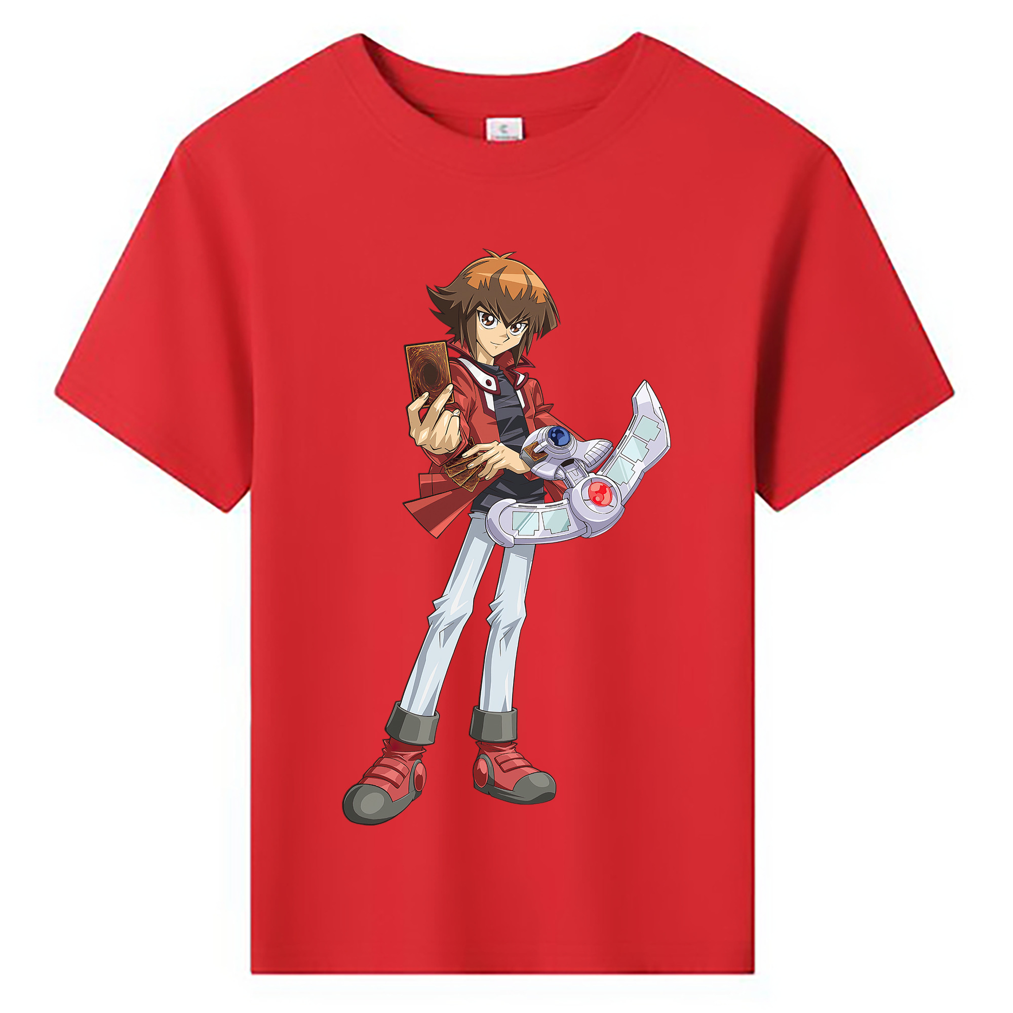 （画像用） 遊☆戯☆王 Yu-Gi-Oh! 綿100％キッズTシャツ（フロントプリント）