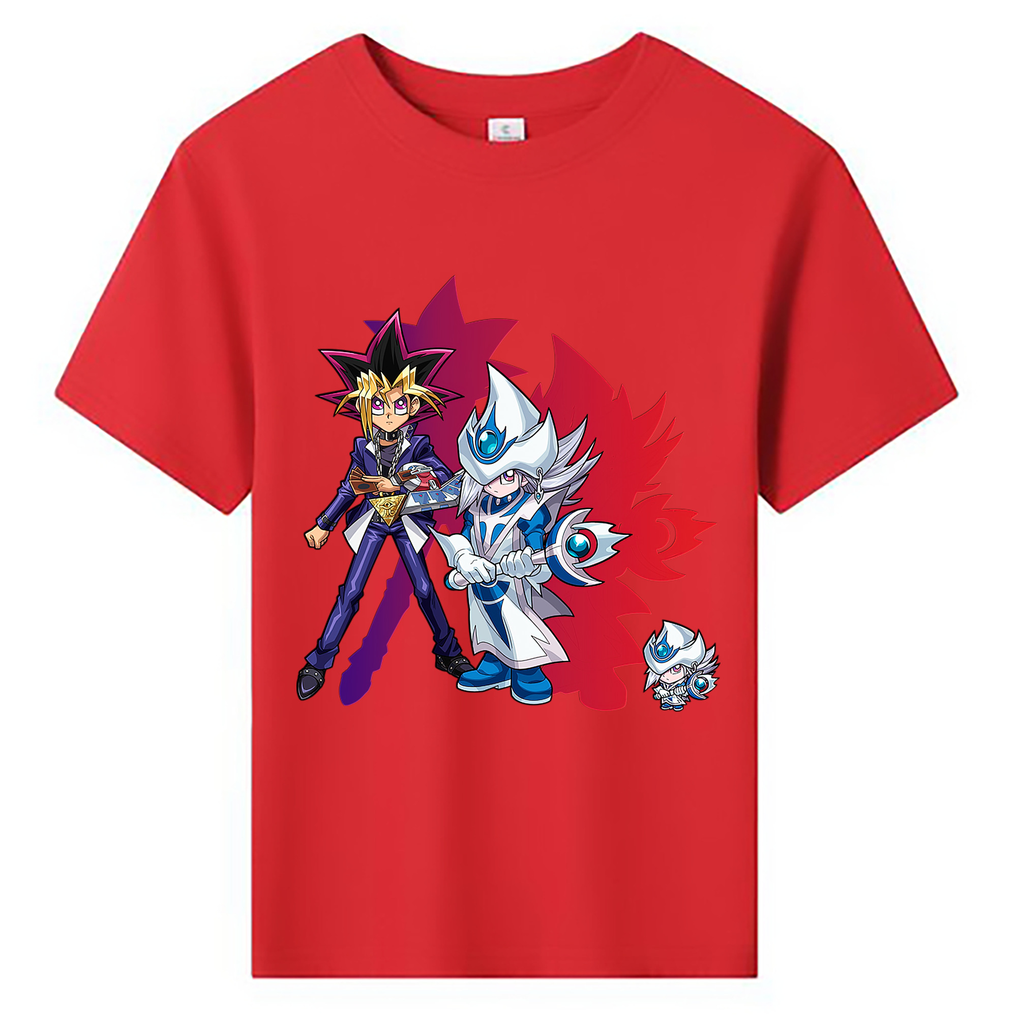 （画像用） 遊☆戯☆王 Yu-Gi-Oh! 綿100％キッズTシャツ（フロントプリント）