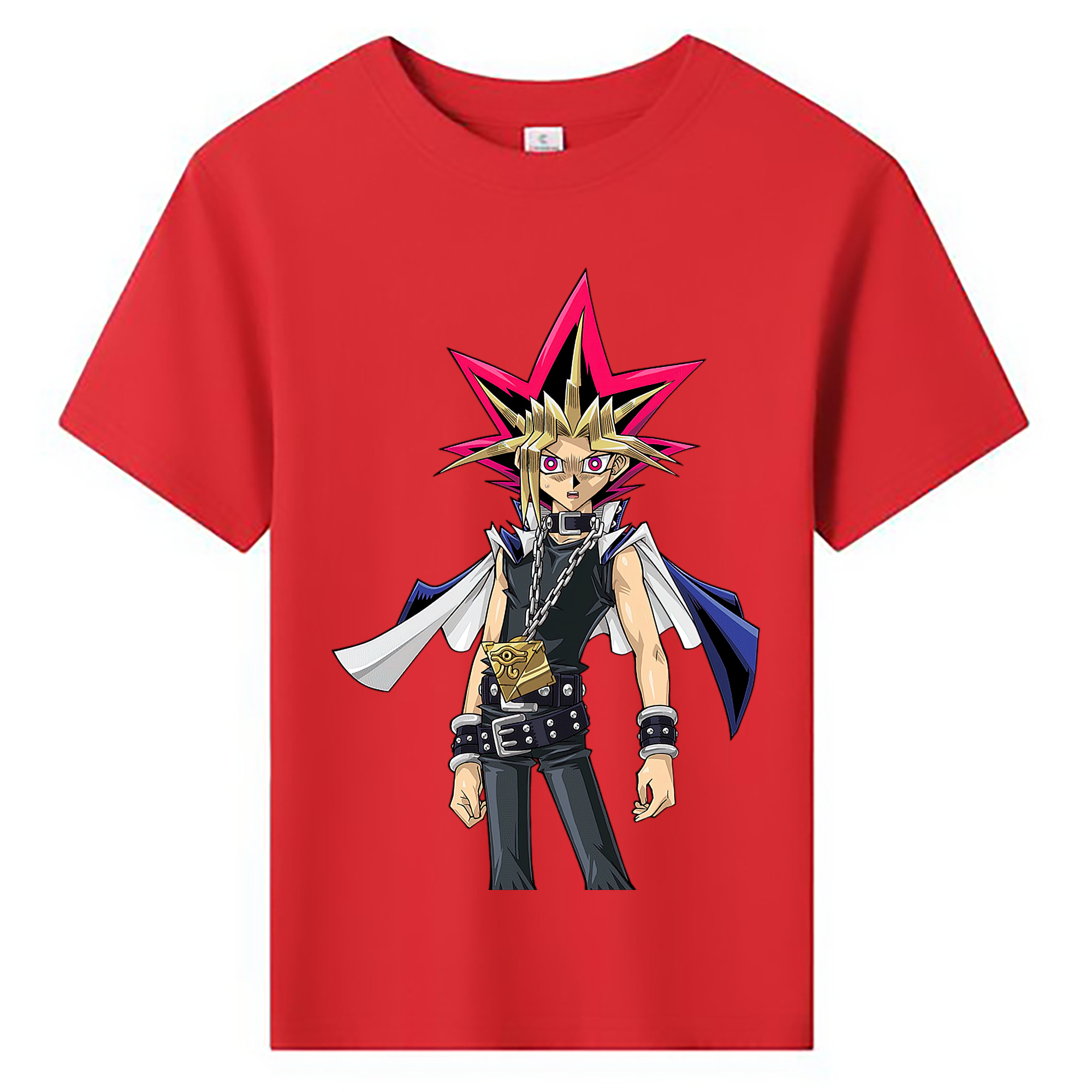 （画像用） 遊☆戯☆王 Yu-Gi-Oh! 綿100％キッズTシャツ（フロントプリント）