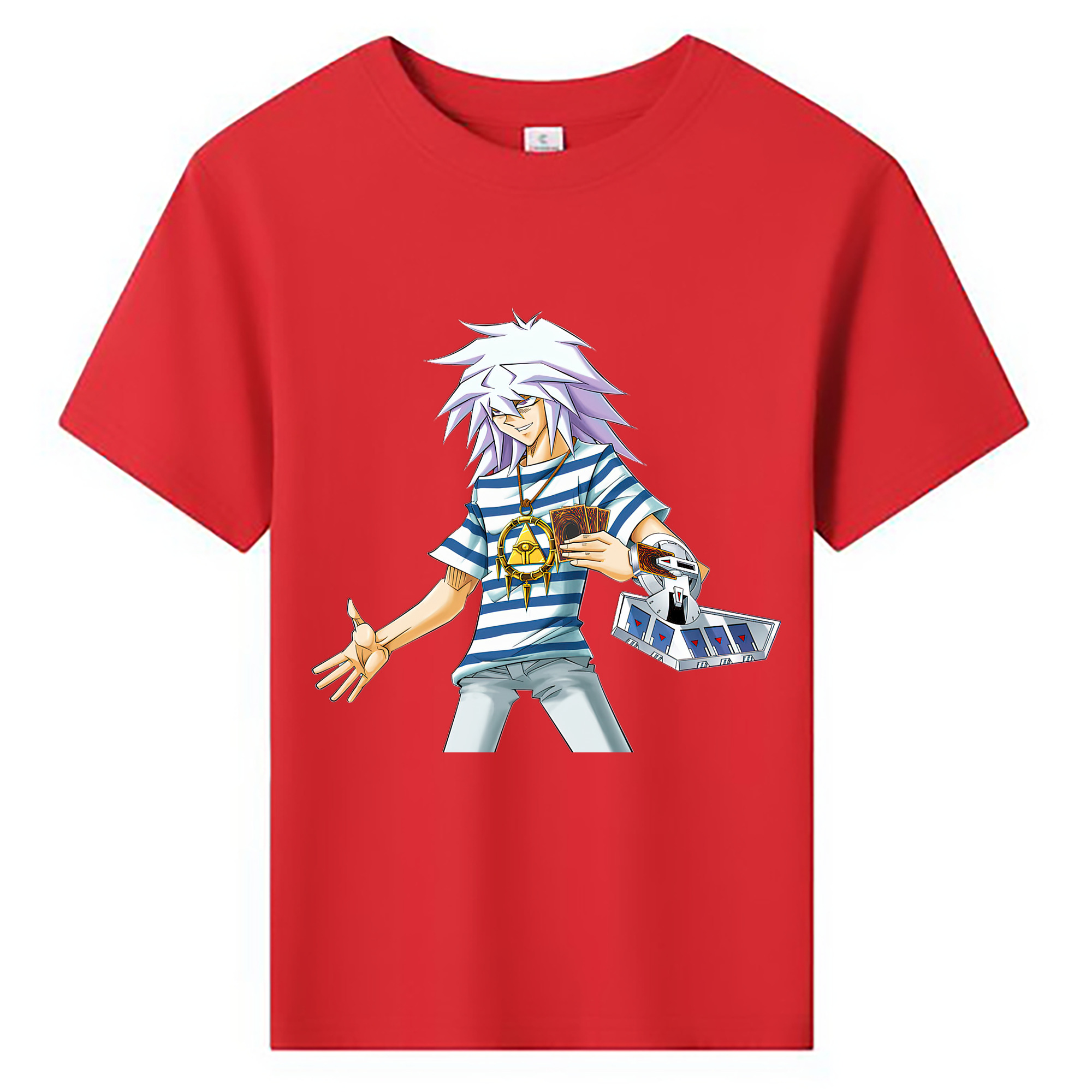 （画像用） 遊☆戯☆王 Yu-Gi-Oh! 綿100％キッズTシャツ（フロントプリント）