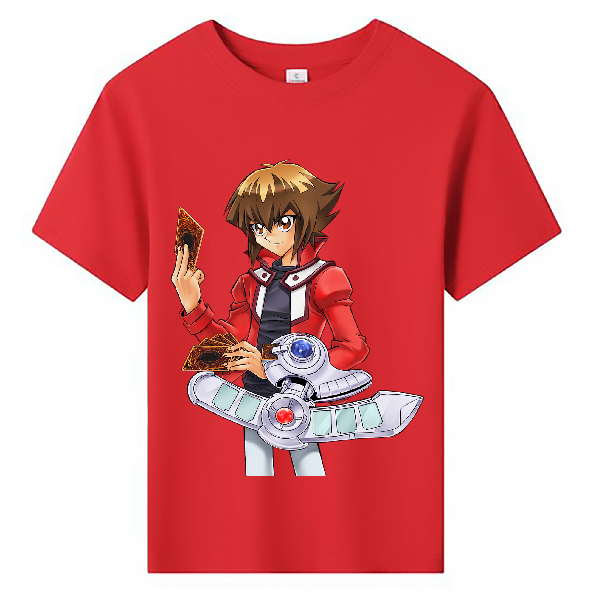 （画像用） 遊☆戯☆王 Yu-Gi-Oh! 綿100％キッズTシャツ（フロントプリント）