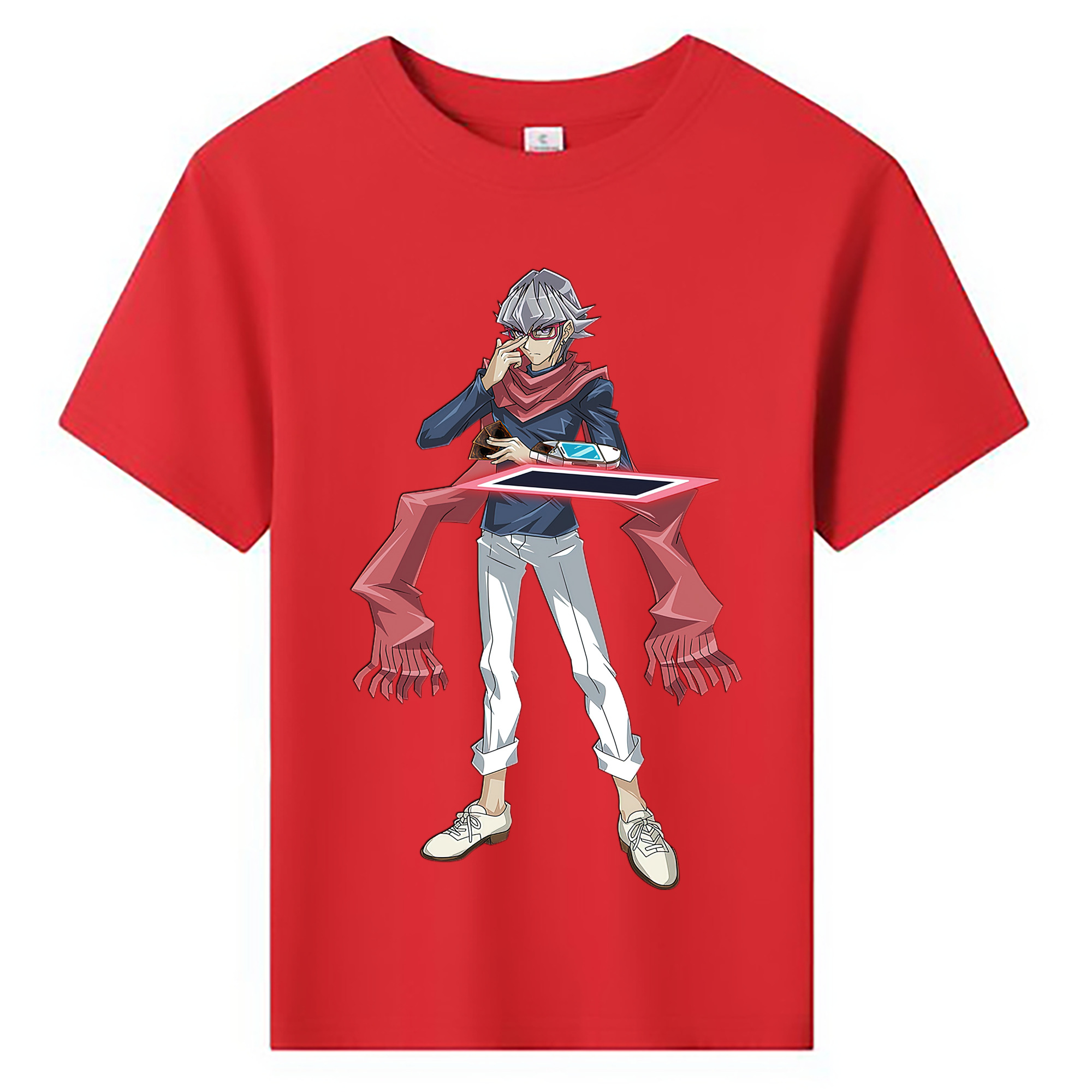 （画像用） 遊☆戯☆王 Yu-Gi-Oh! 綿100％キッズTシャツ（フロントプリント）