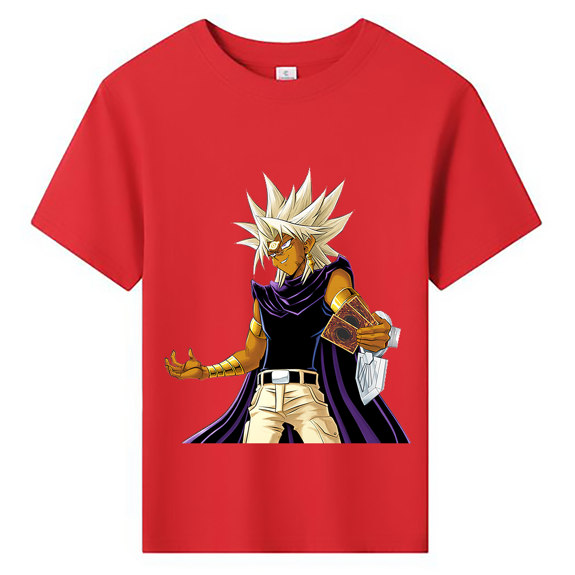 （画像用） 遊☆戯☆王 Yu-Gi-Oh! 綿100％キッズTシャツ（フロントプリント）