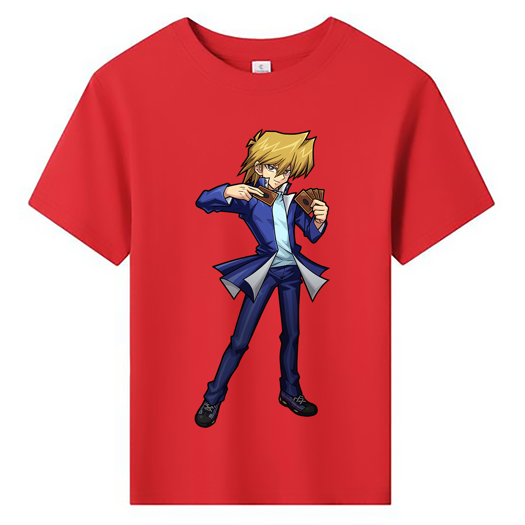（画像用） 遊☆戯☆王 Yu-Gi-Oh! 綿100％キッズTシャツ（フロントプリント）