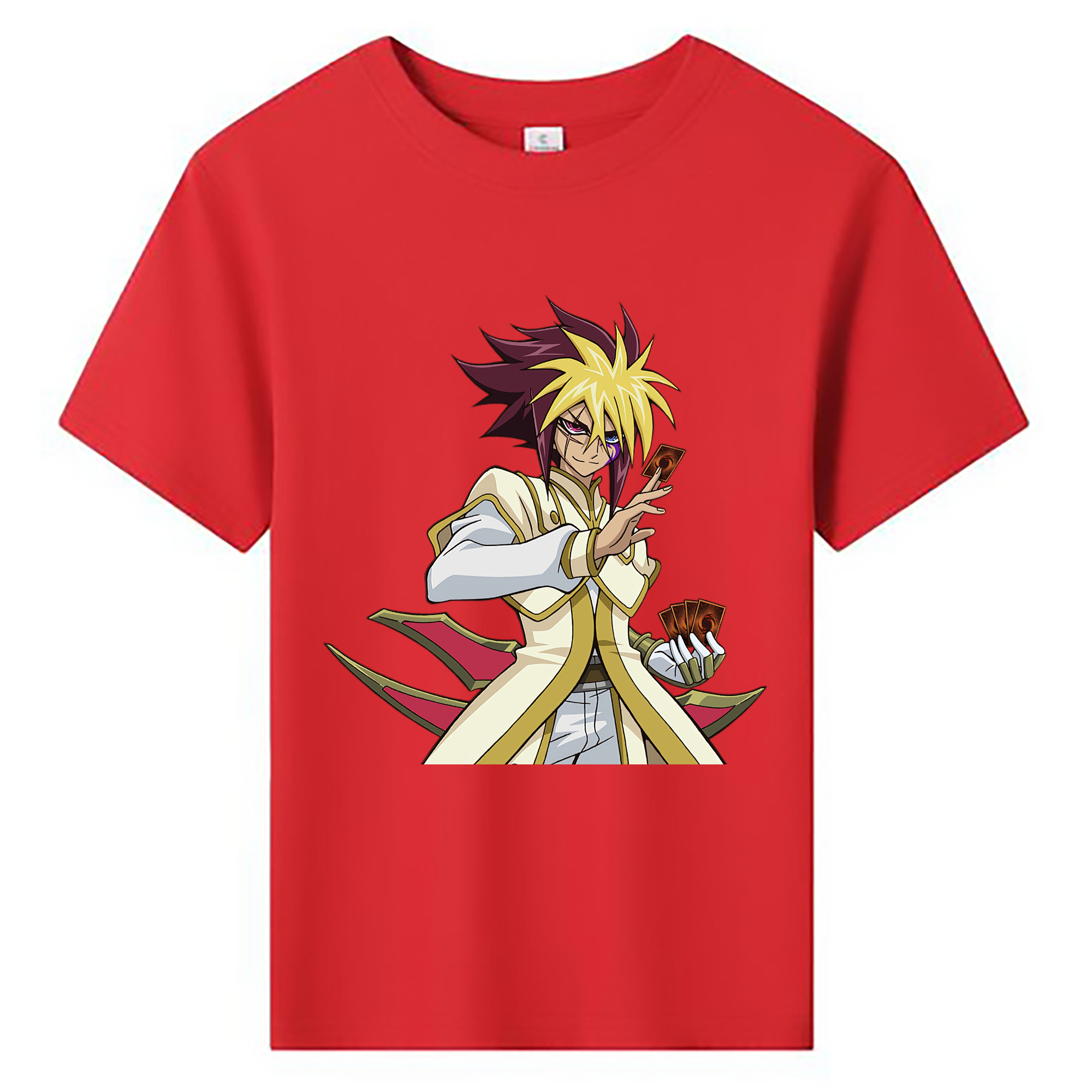 （画像用） 遊☆戯☆王 Yu-Gi-Oh! 綿100％キッズTシャツ（フロントプリント）
