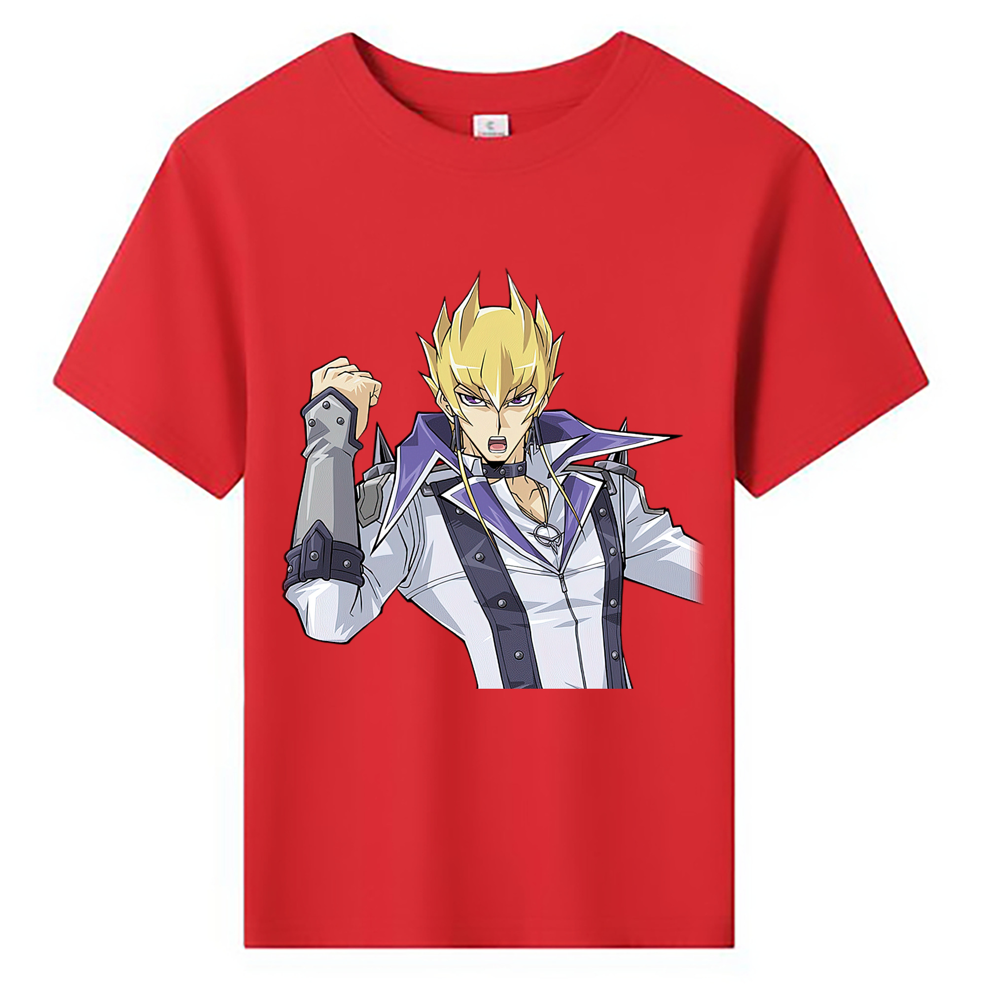 （画像用） 遊☆戯☆王 Yu-Gi-Oh! 綿100％キッズTシャツ（フロントプリント）