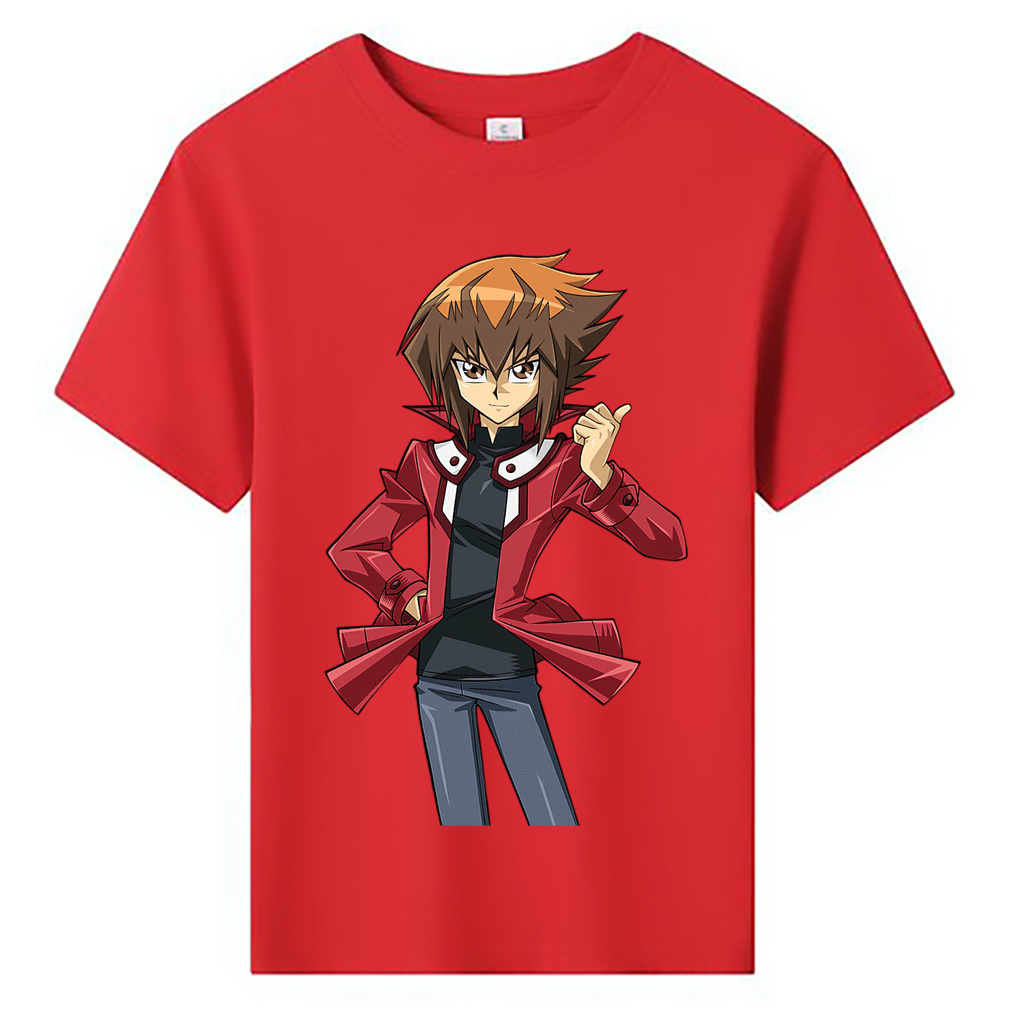 （画像用） 遊☆戯☆王 Yu-Gi-Oh! 綿100％キッズTシャツ（フロントプリント）