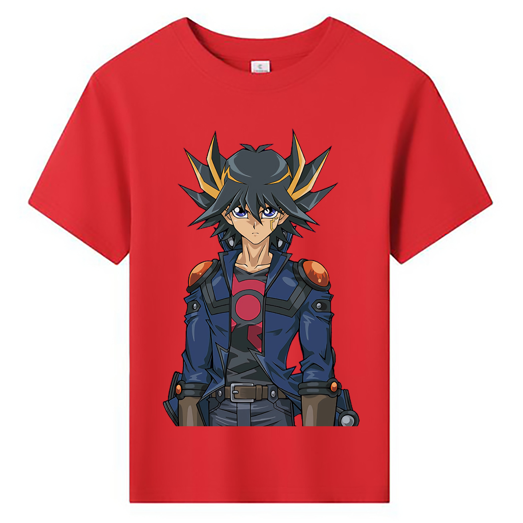 （画像用） 遊☆戯☆王 Yu-Gi-Oh! 綿100％キッズTシャツ（フロントプリント）