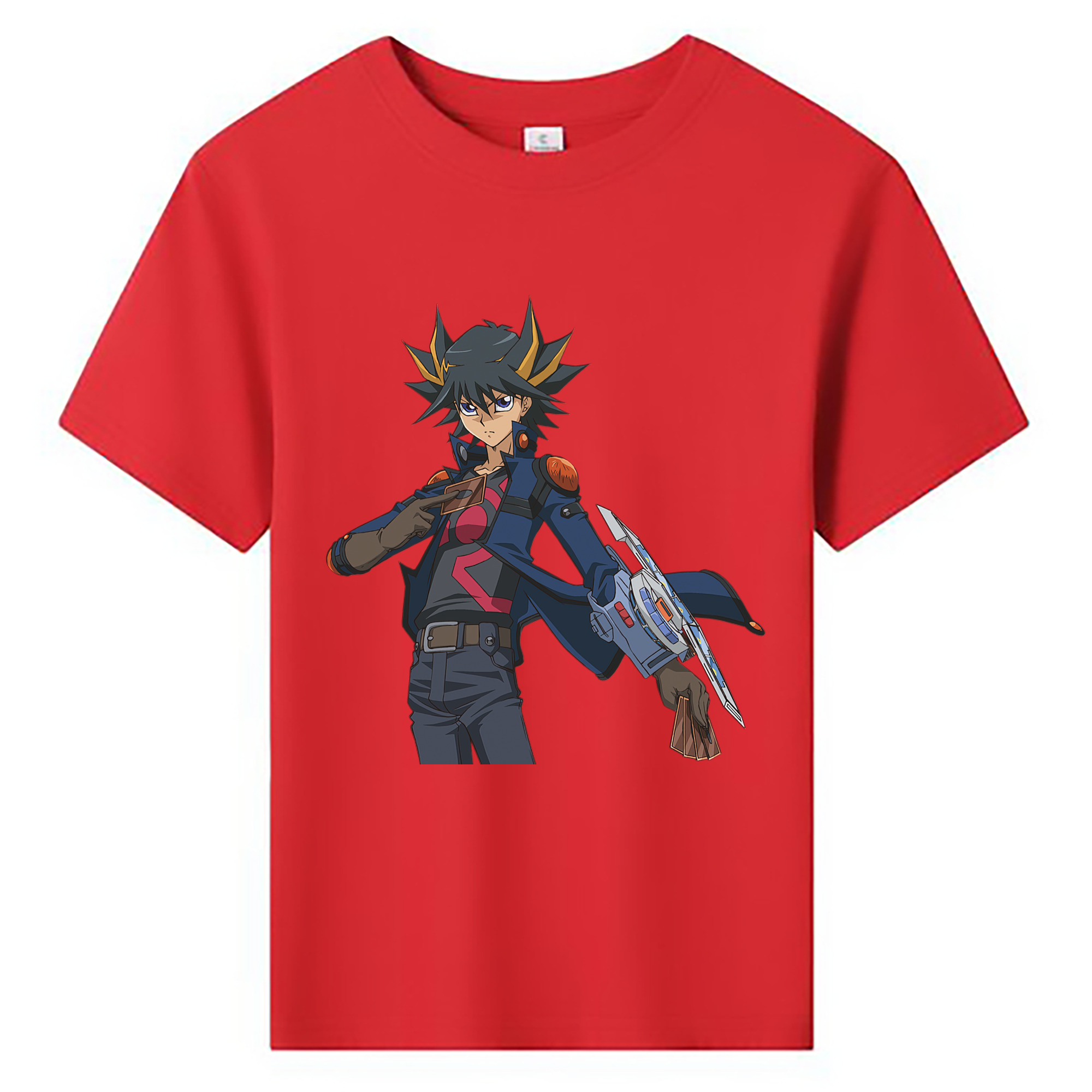 （画像用） 遊☆戯☆王 Yu-Gi-Oh! 綿100％キッズTシャツ（フロントプリント）