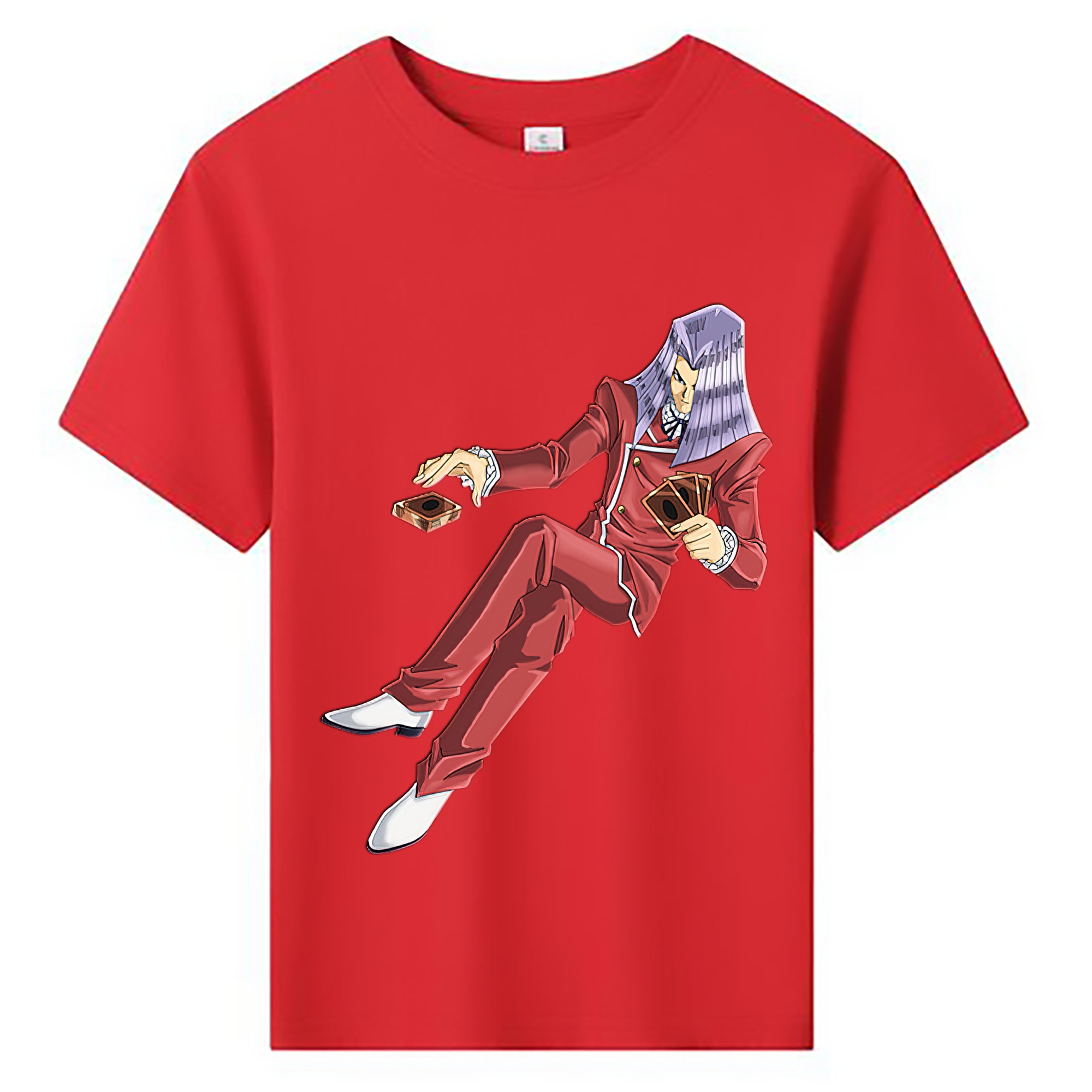 （画像用） 遊☆戯☆王 Yu-Gi-Oh! 綿100％キッズTシャツ（フロントプリント）