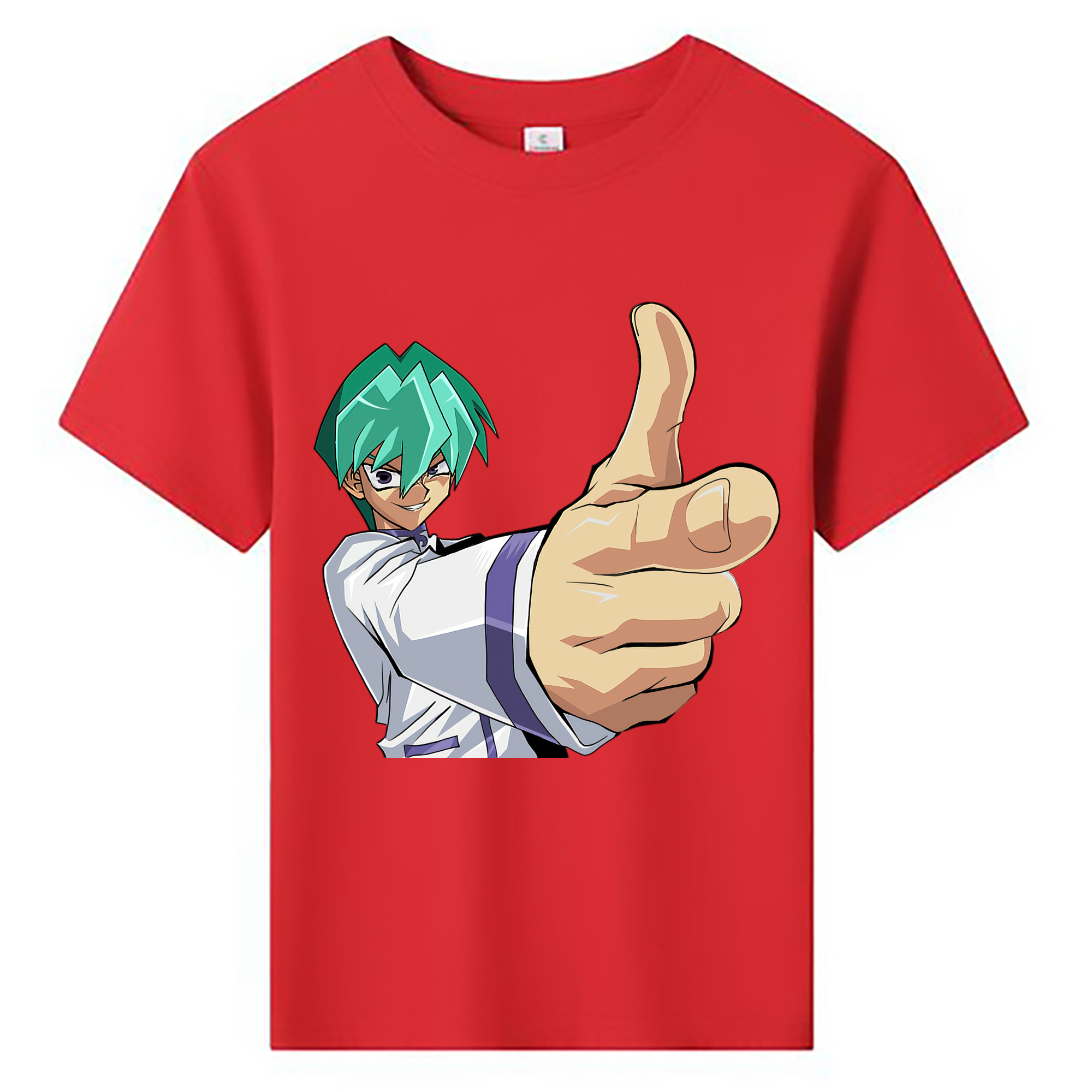 （画像用） 遊☆戯☆王 Yu-Gi-Oh! 綿100％キッズTシャツ（フロントプリント）