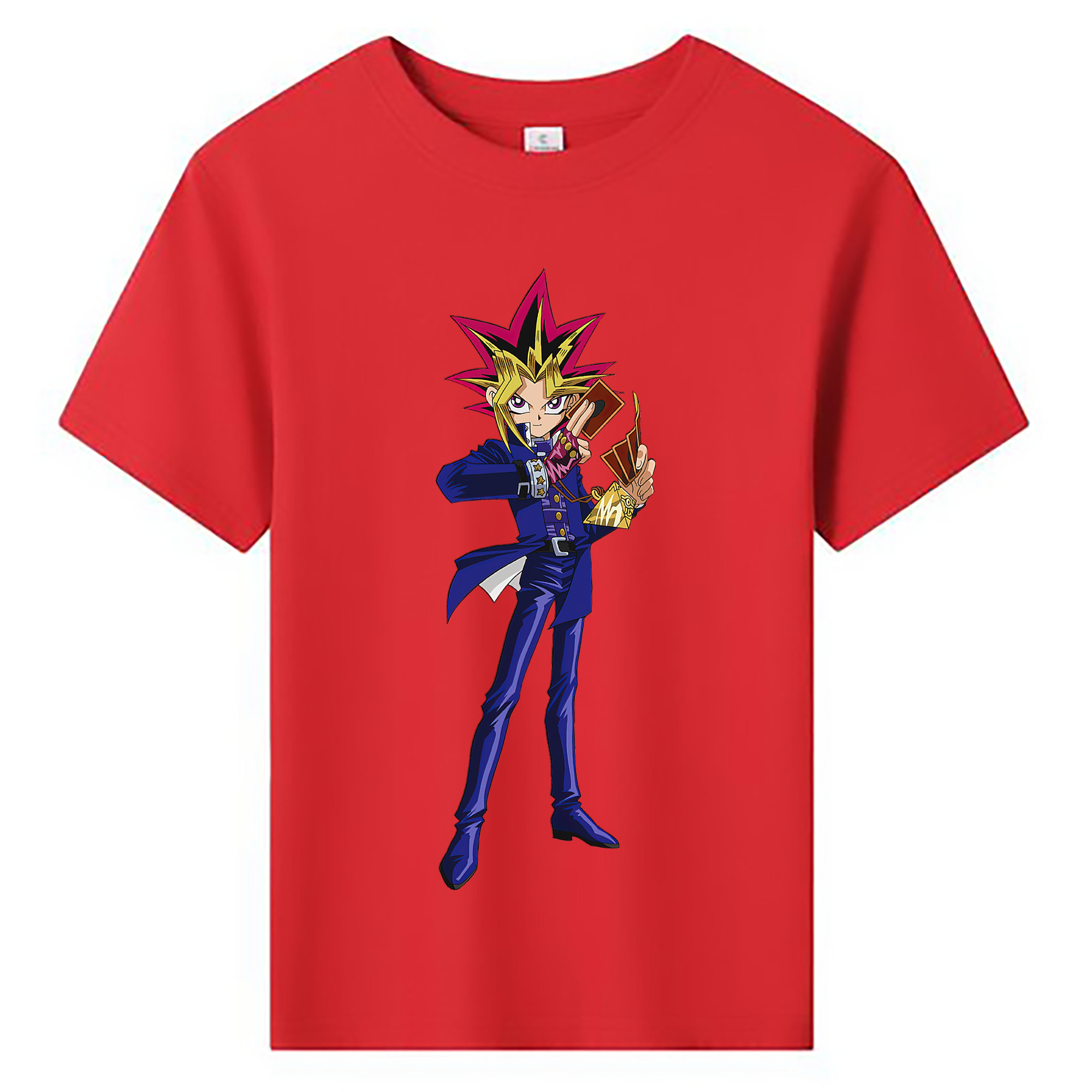 （画像用） 遊☆戯☆王 Yu-Gi-Oh! 綿100％キッズTシャツ（フロントプリント）