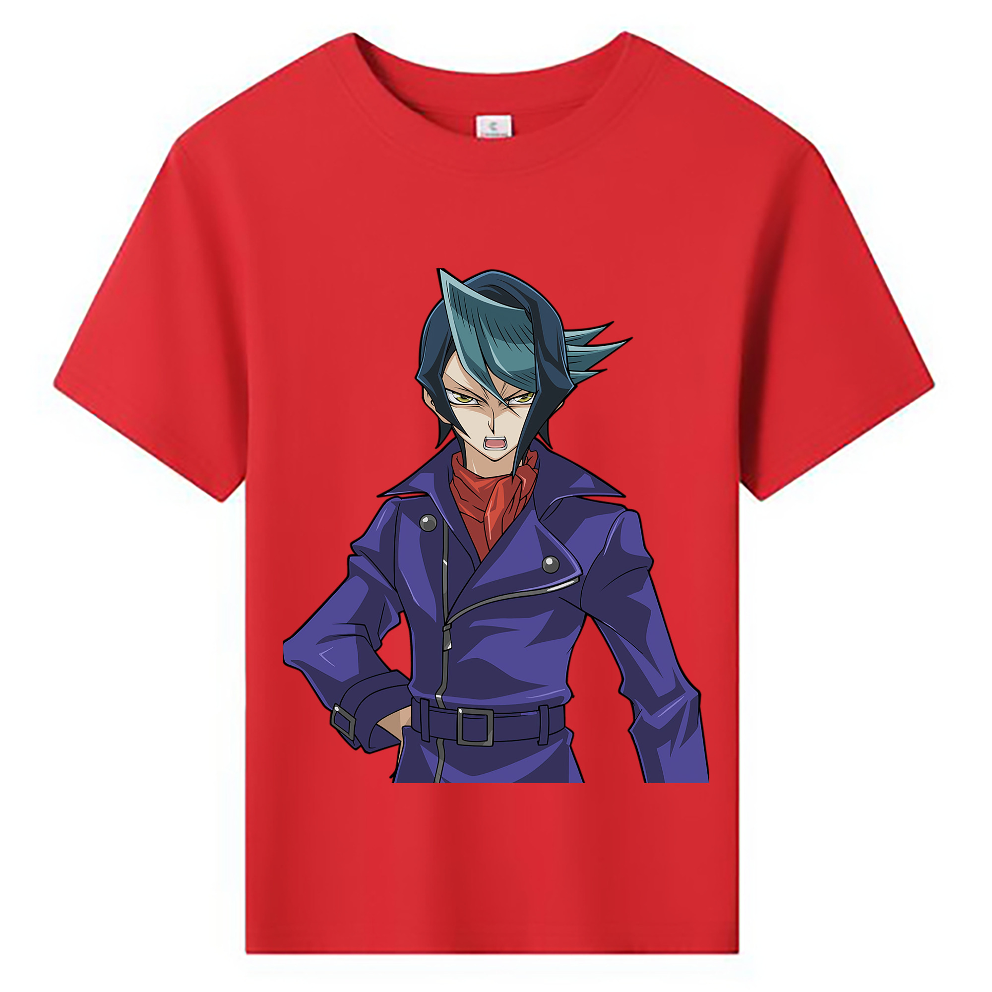 （画像用） 遊☆戯☆王 Yu-Gi-Oh! 綿100％キッズTシャツ（フロントプリント）