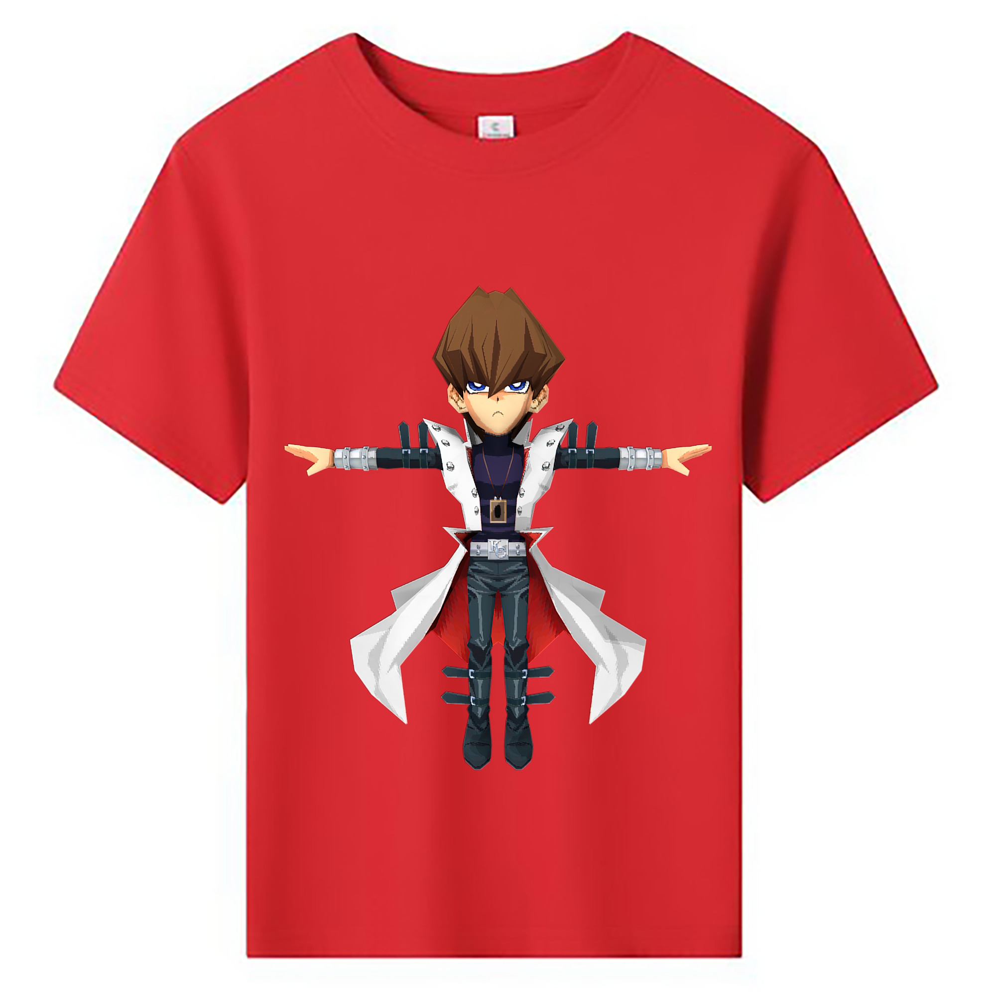 （画像用） 遊☆戯☆王 Yu-Gi-Oh! 綿100％キッズTシャツ（フロントプリント）