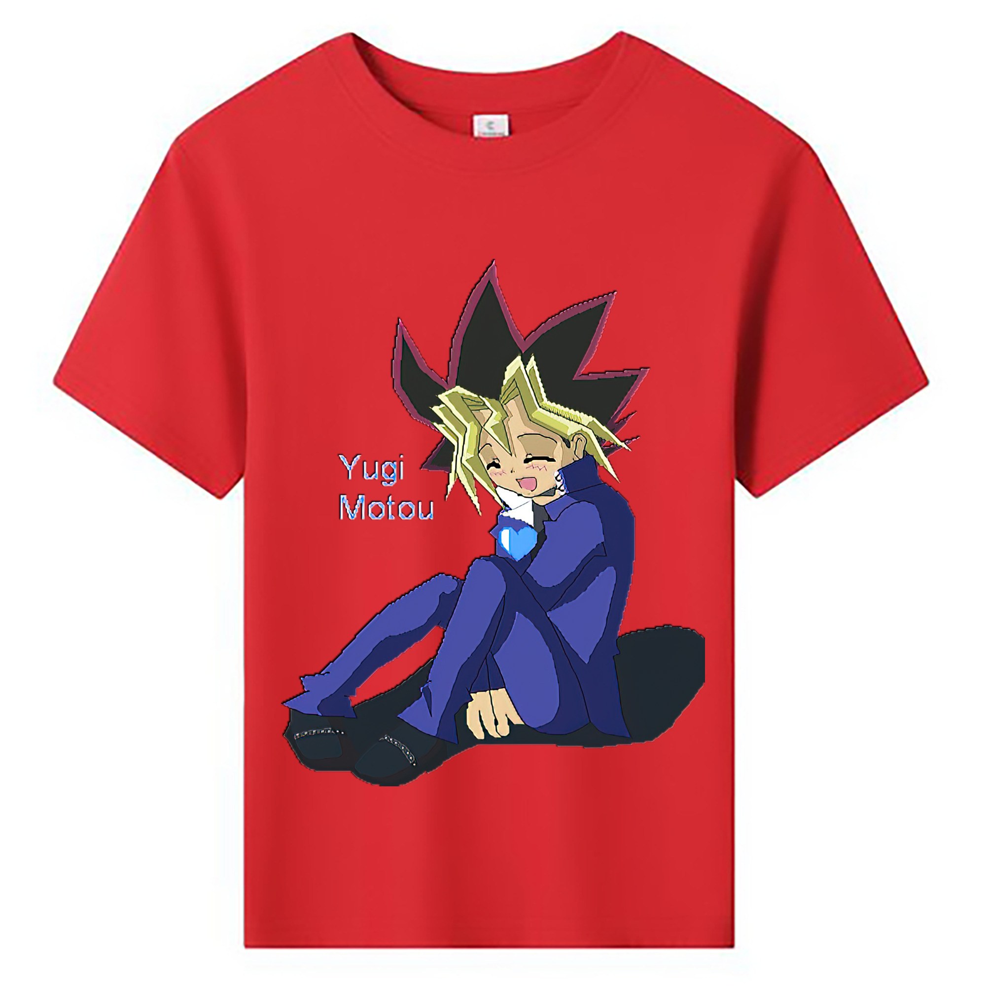 （画像用） 遊☆戯☆王 Yu-Gi-Oh! 綿100％キッズTシャツ（フロントプリント）