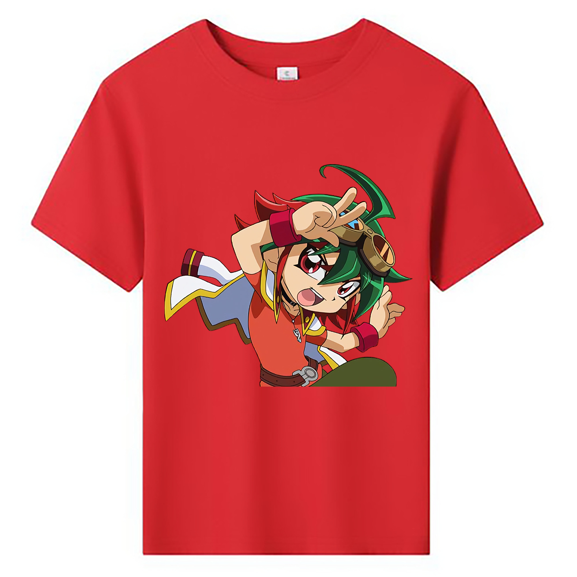 （画像用） 遊☆戯☆王 Yu-Gi-Oh! 綿100％キッズTシャツ（フロントプリント）