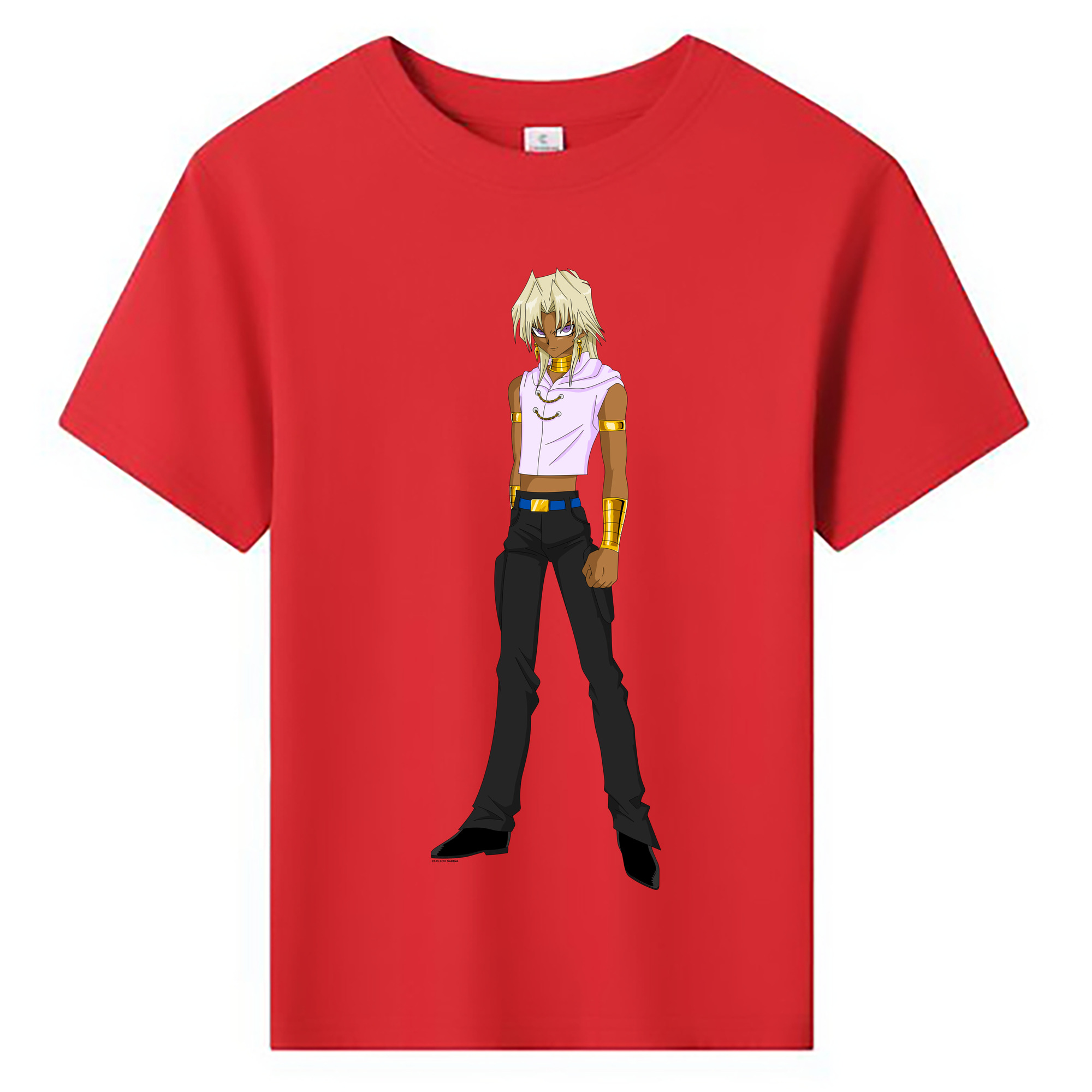 （画像用） 遊☆戯☆王 Yu-Gi-Oh! 綿100％キッズTシャツ（フロントプリント）