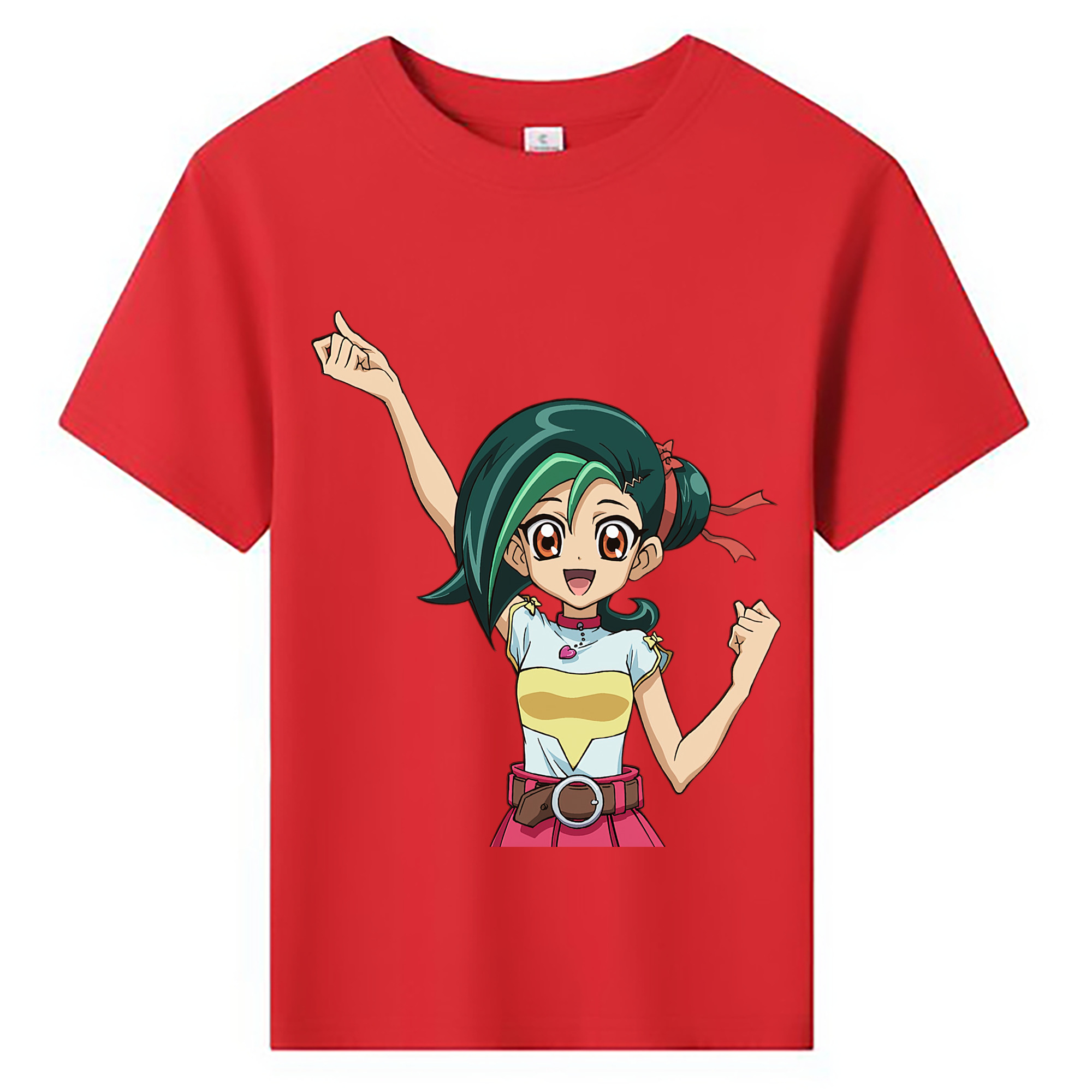 （画像用） 遊☆戯☆王 Yu-Gi-Oh! 綿100％キッズTシャツ（フロントプリント）