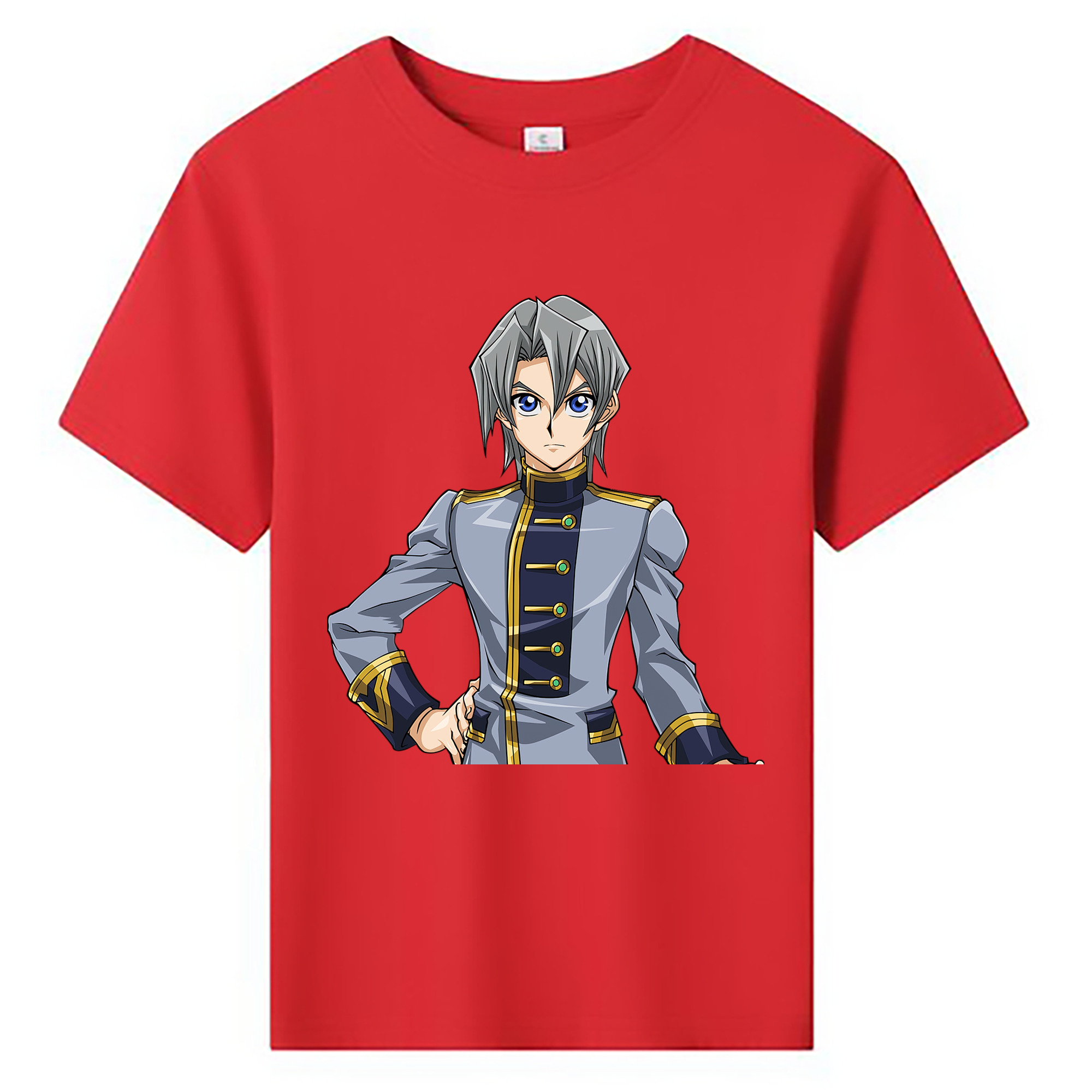 （画像用） 遊☆戯☆王 Yu-Gi-Oh! 綿100％キッズTシャツ（フロントプリント）