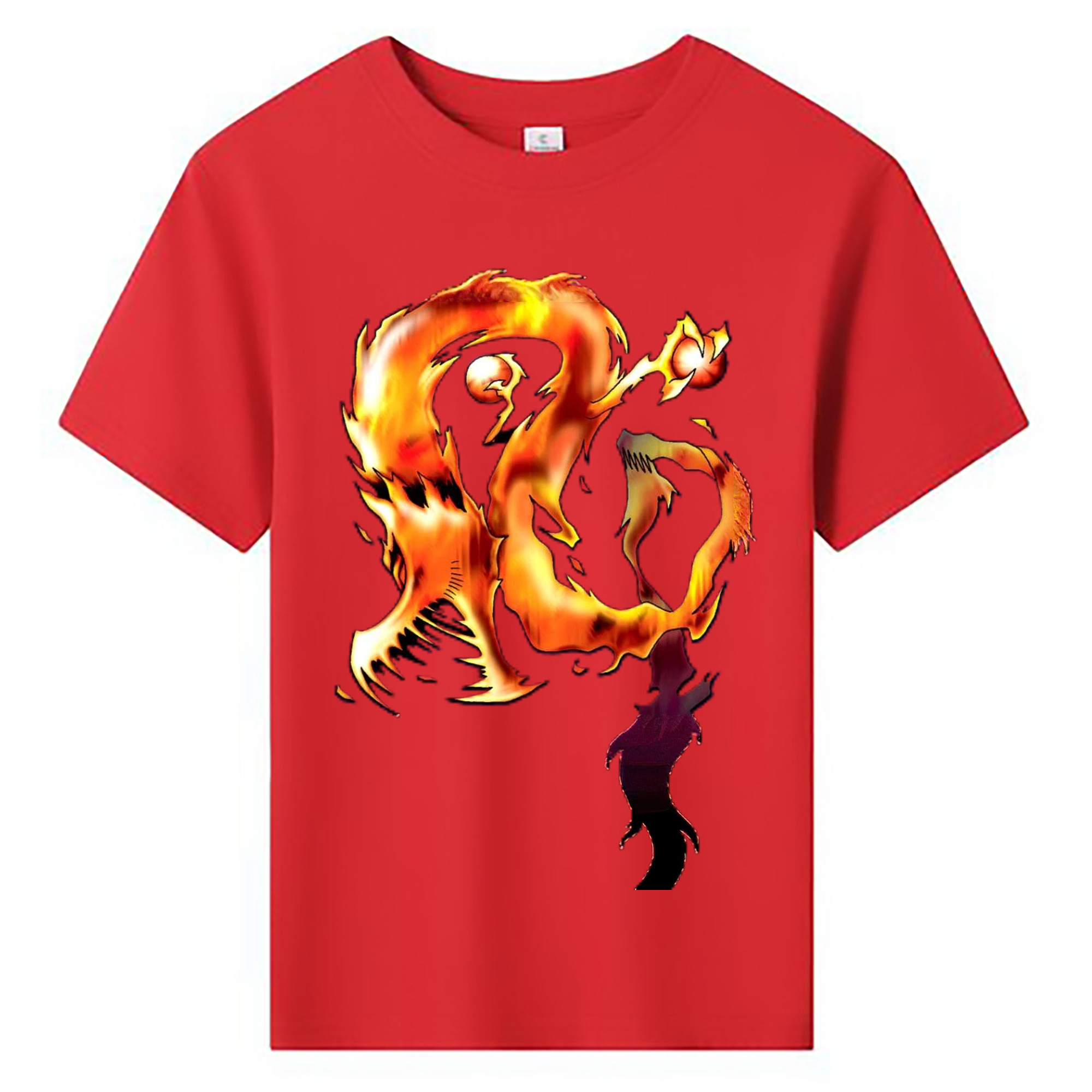 （画像用） 遊☆戯☆王 Yu-Gi-Oh! 綿100％キッズTシャツ（フロントプリント）