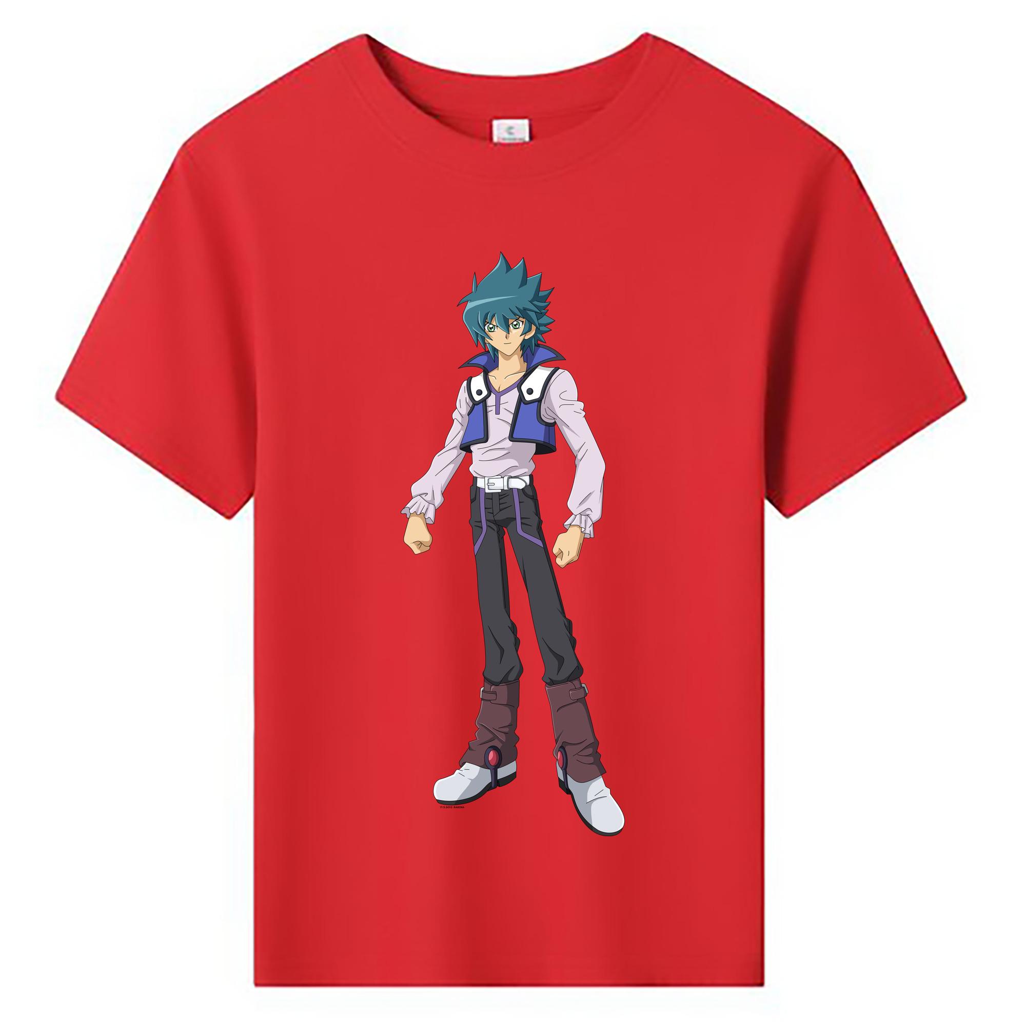 （画像用） 遊☆戯☆王 Yu-Gi-Oh! 綿100％キッズTシャツ（フロントプリント）