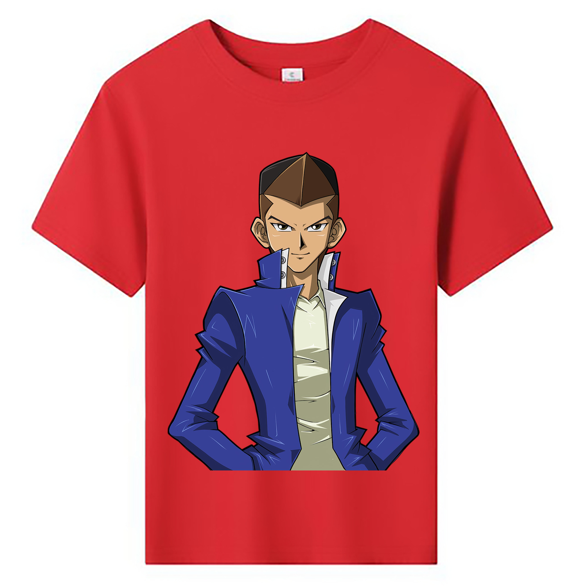 （画像用） 遊☆戯☆王 Yu-Gi-Oh! 綿100％キッズTシャツ（フロントプリント）