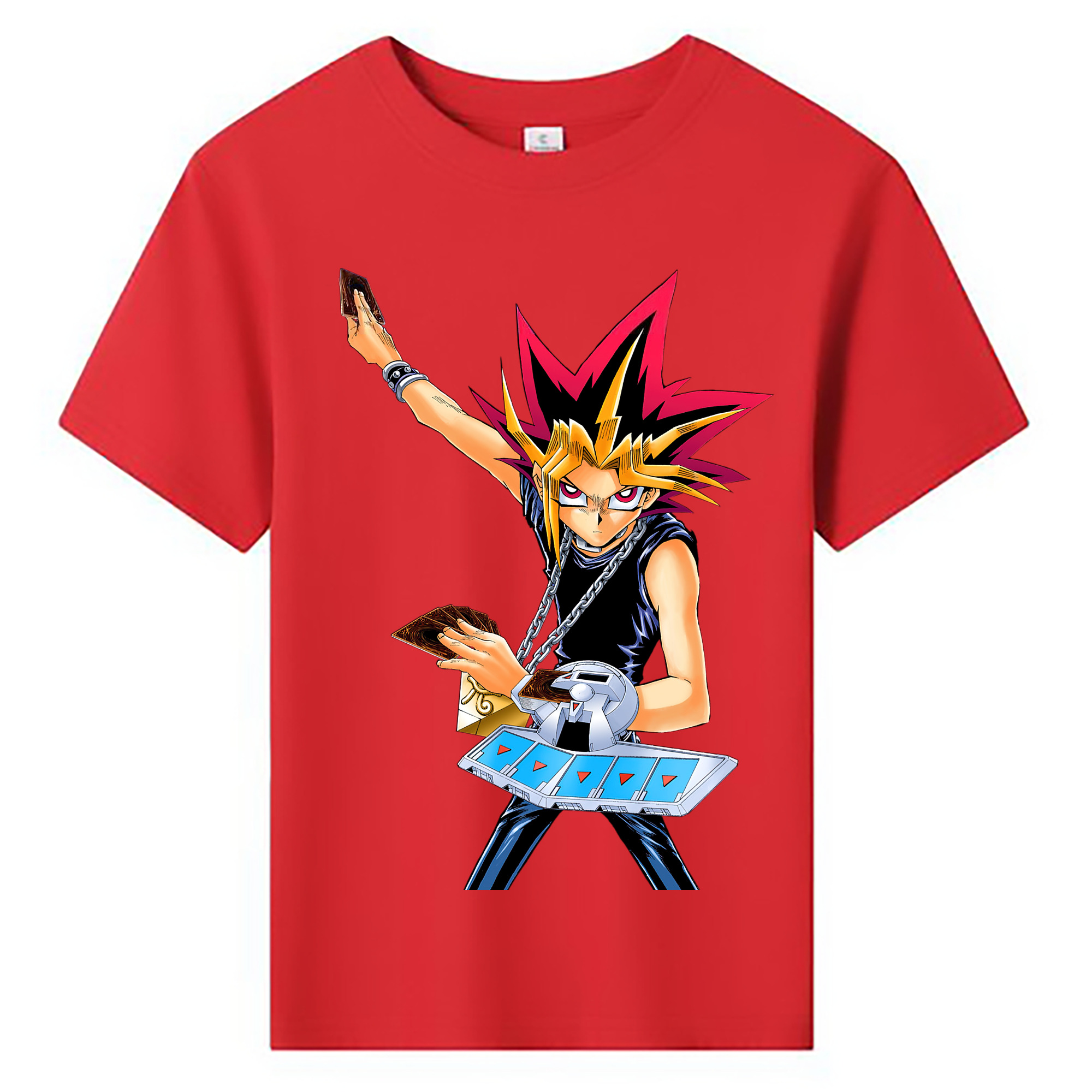 （画像用） 遊☆戯☆王 Yu-Gi-Oh! 綿100％キッズTシャツ（フロントプリント）