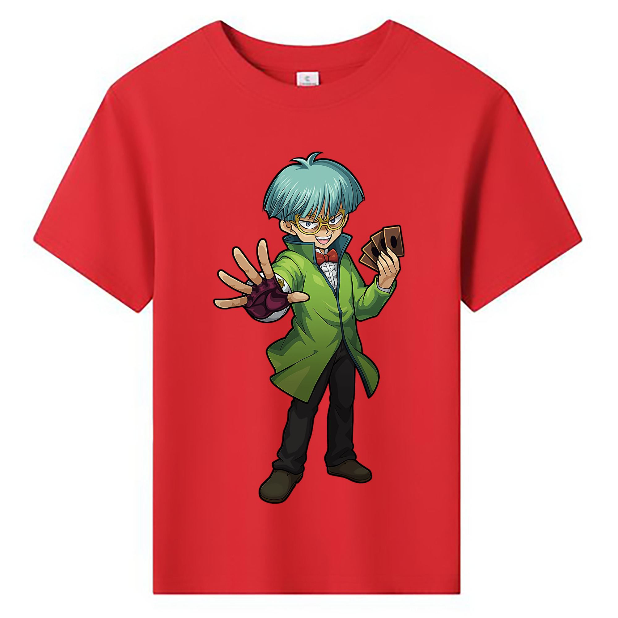 （画像用） 遊☆戯☆王 Yu-Gi-Oh! 綿100％キッズTシャツ（フロントプリント）