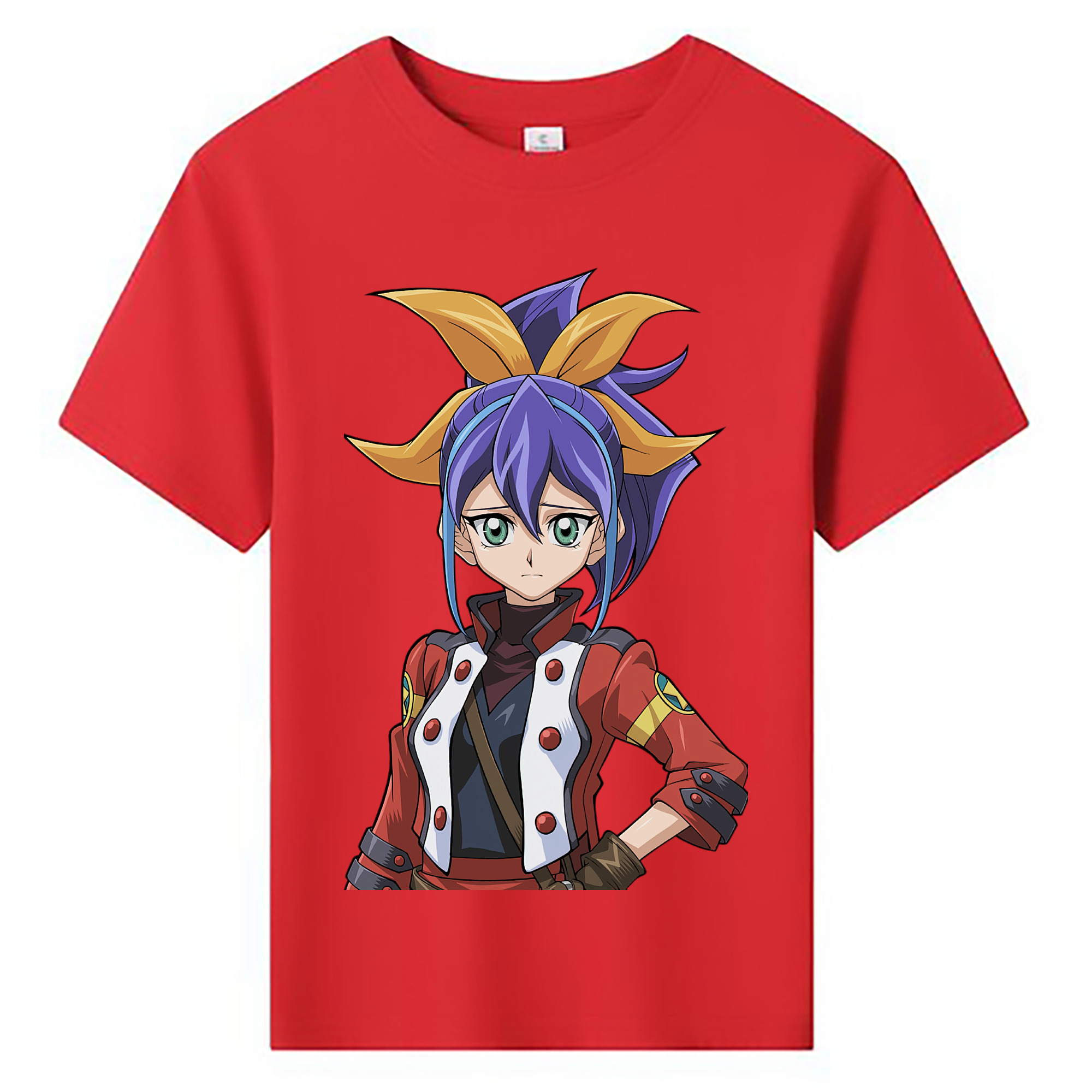 （画像用） 遊☆戯☆王 Yu-Gi-Oh! 綿100％キッズTシャツ（フロントプリント）