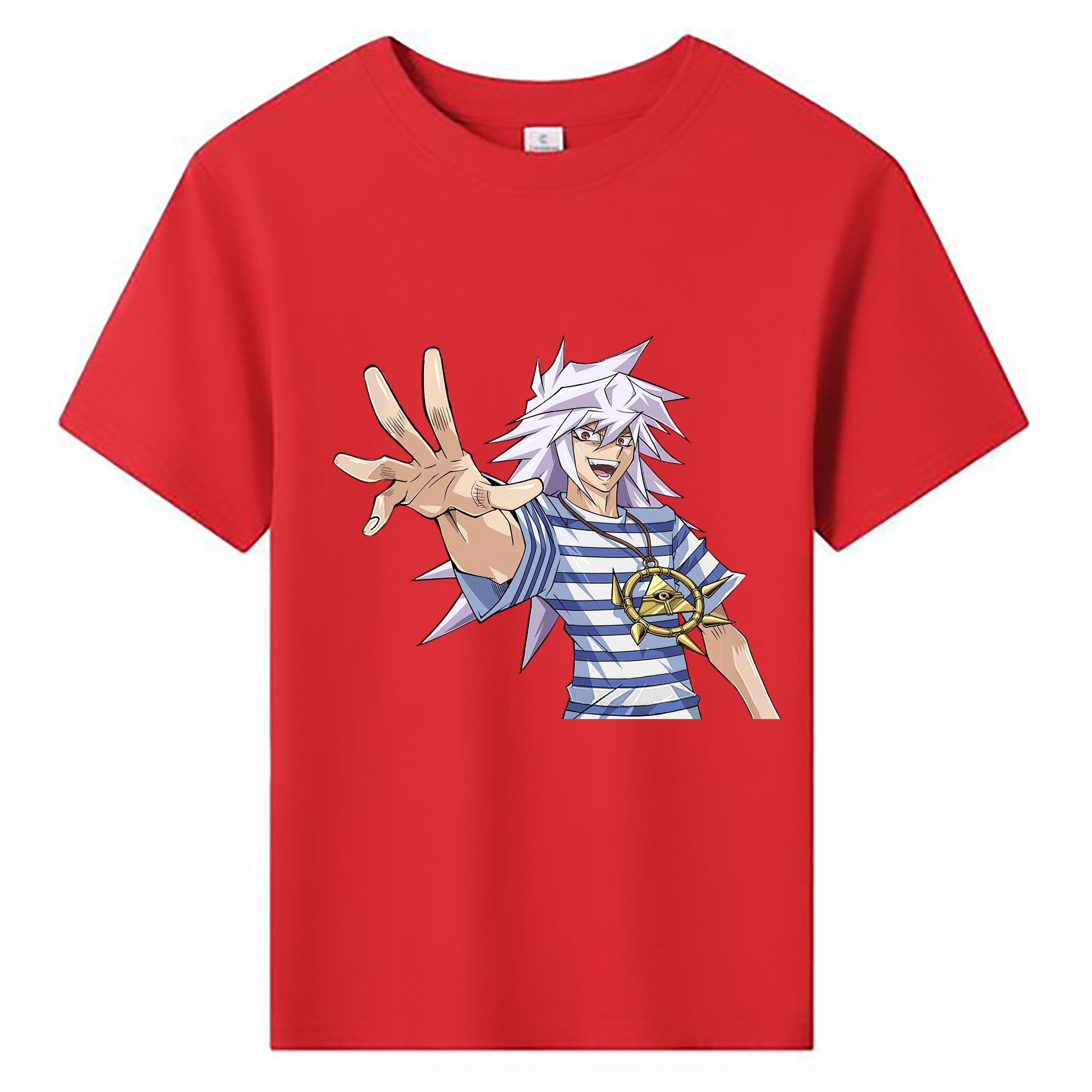 （画像用） 遊☆戯☆王 Yu-Gi-Oh! 綿100％キッズTシャツ（フロントプリント）