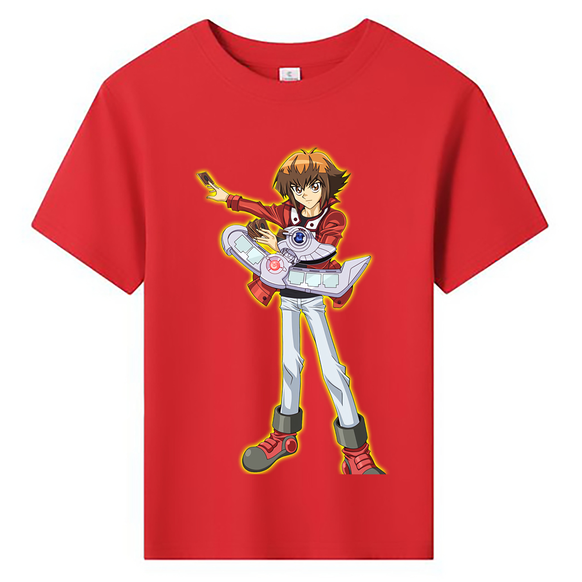 （画像用） 遊☆戯☆王 Yu-Gi-Oh! 綿100％キッズTシャツ（フロントプリント）