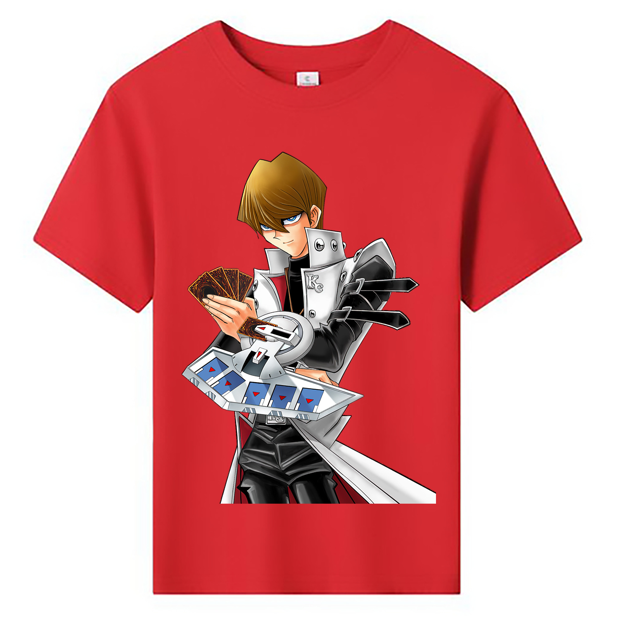（画像用） 遊☆戯☆王 Yu-Gi-Oh! 綿100％キッズTシャツ（フロントプリント）