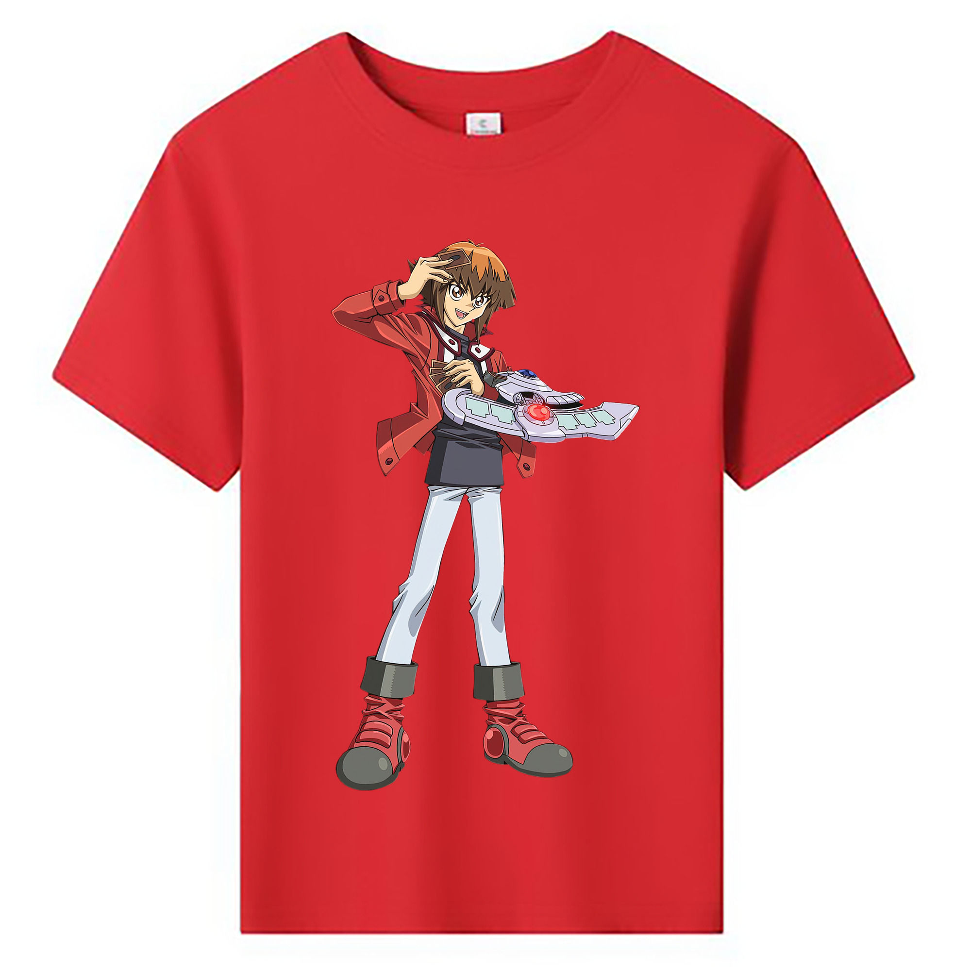 （画像用） 遊☆戯☆王 Yu-Gi-Oh! 綿100％キッズTシャツ（フロントプリント）