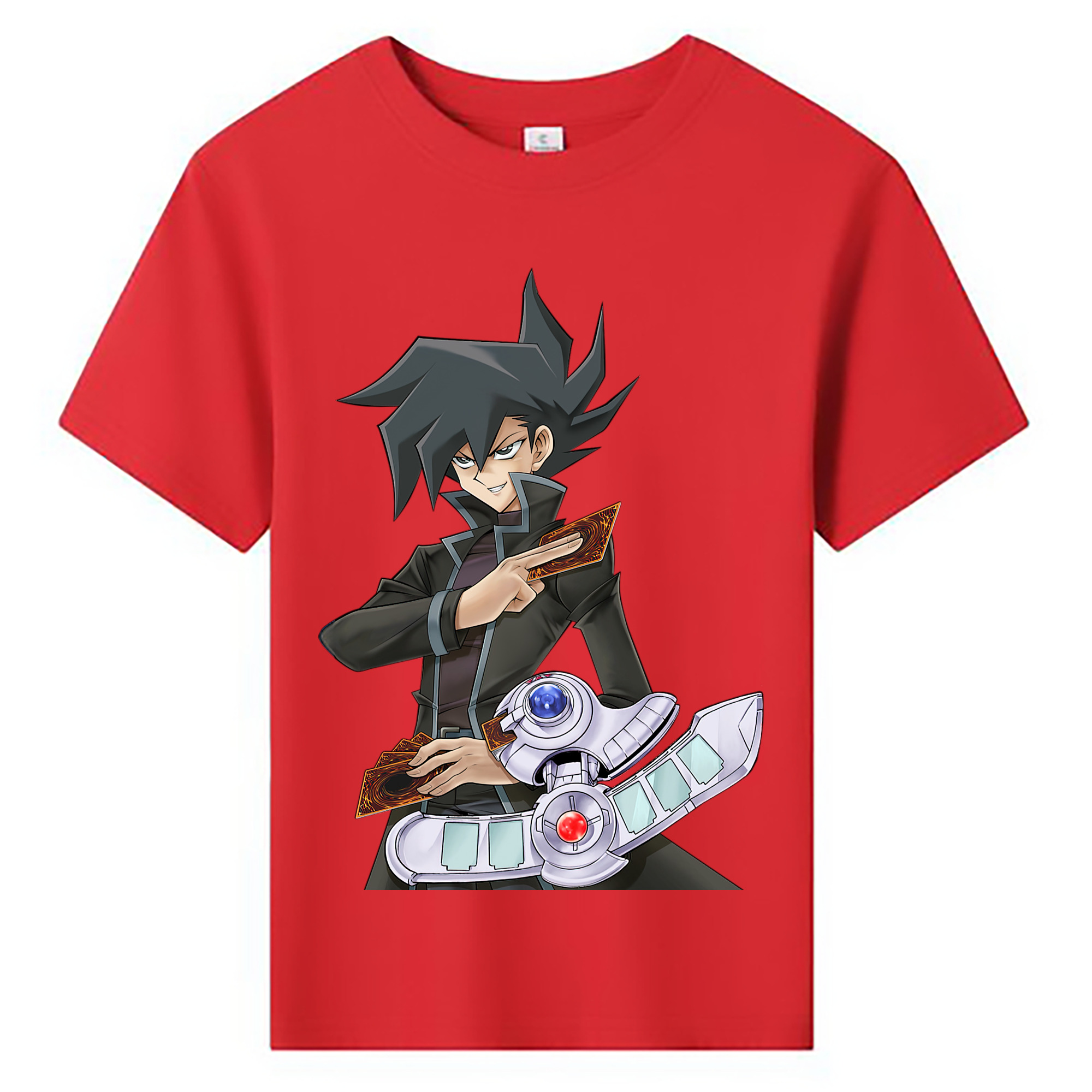 （画像用） 遊☆戯☆王 Yu-Gi-Oh! 綿100％キッズTシャツ（フロントプリント）