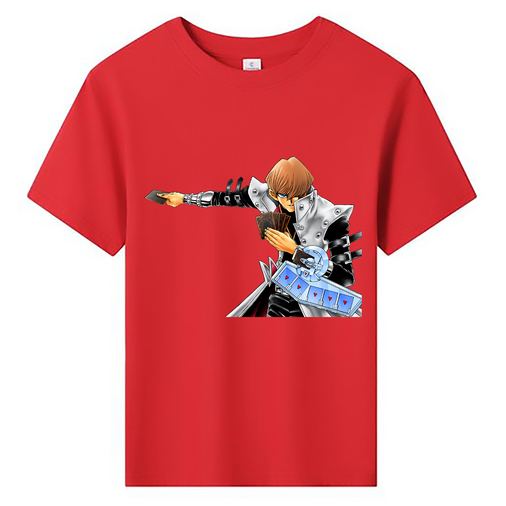 （画像用） 遊☆戯☆王 Yu-Gi-Oh! 綿100％キッズTシャツ（フロントプリント）