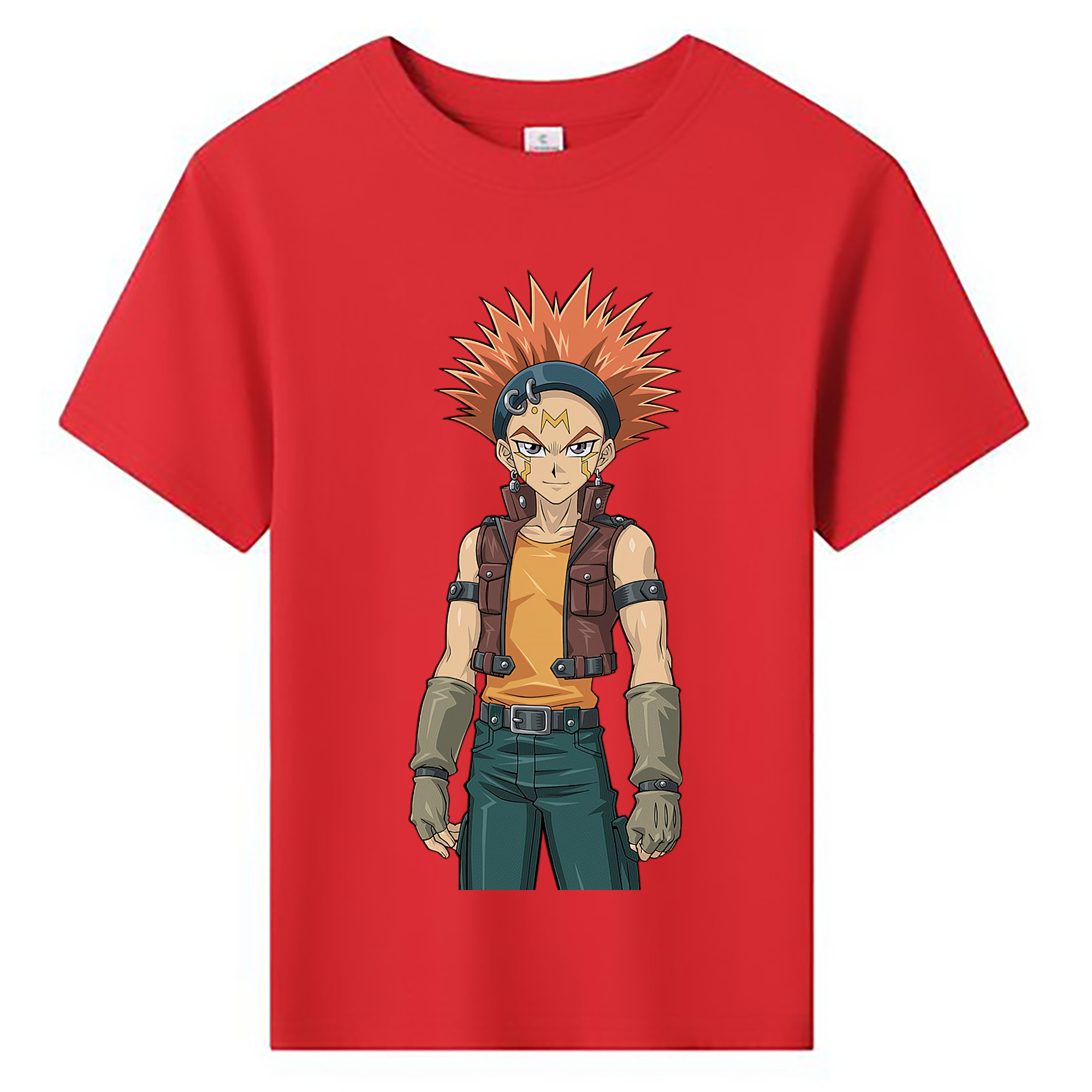 （画像用） 遊☆戯☆王 Yu-Gi-Oh! 綿100％キッズTシャツ（フロントプリント）