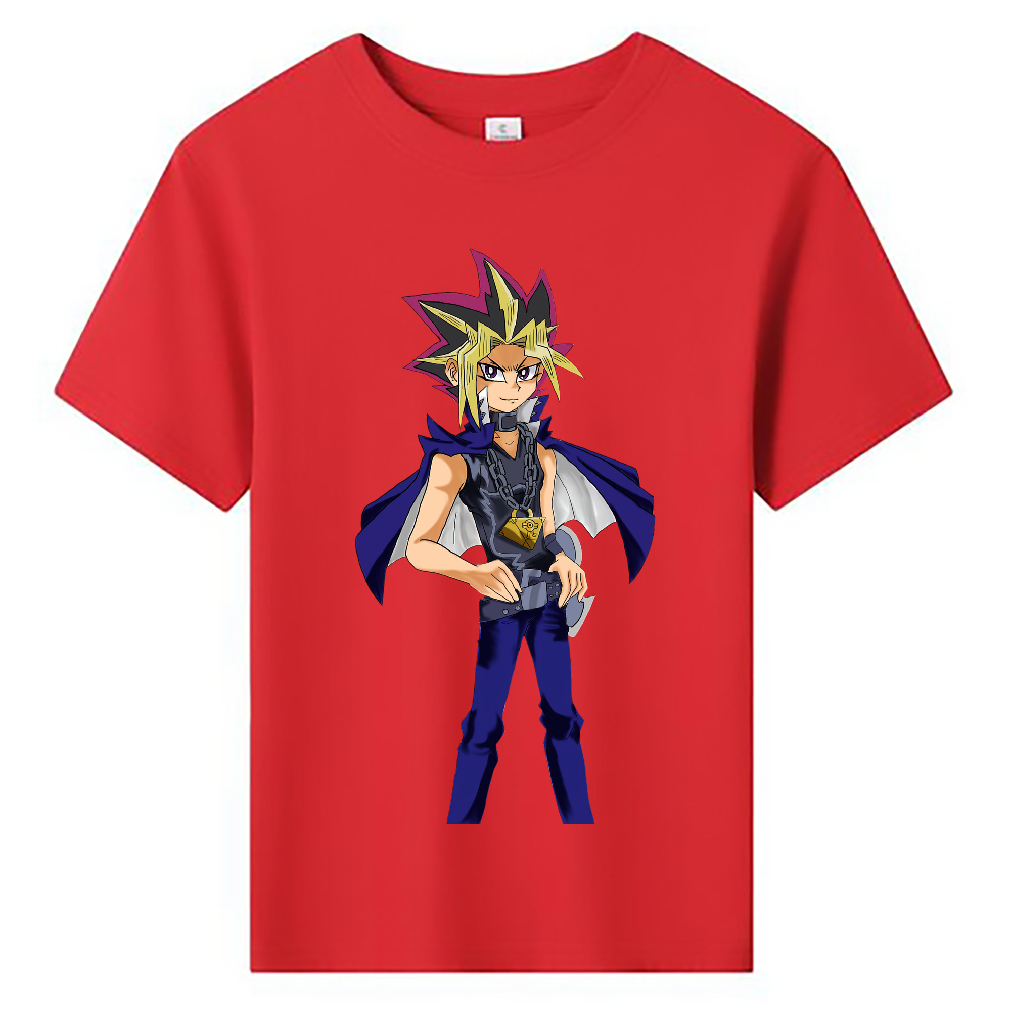 （画像用） 遊☆戯☆王 Yu-Gi-Oh! 綿100％キッズTシャツ（フロントプリント）