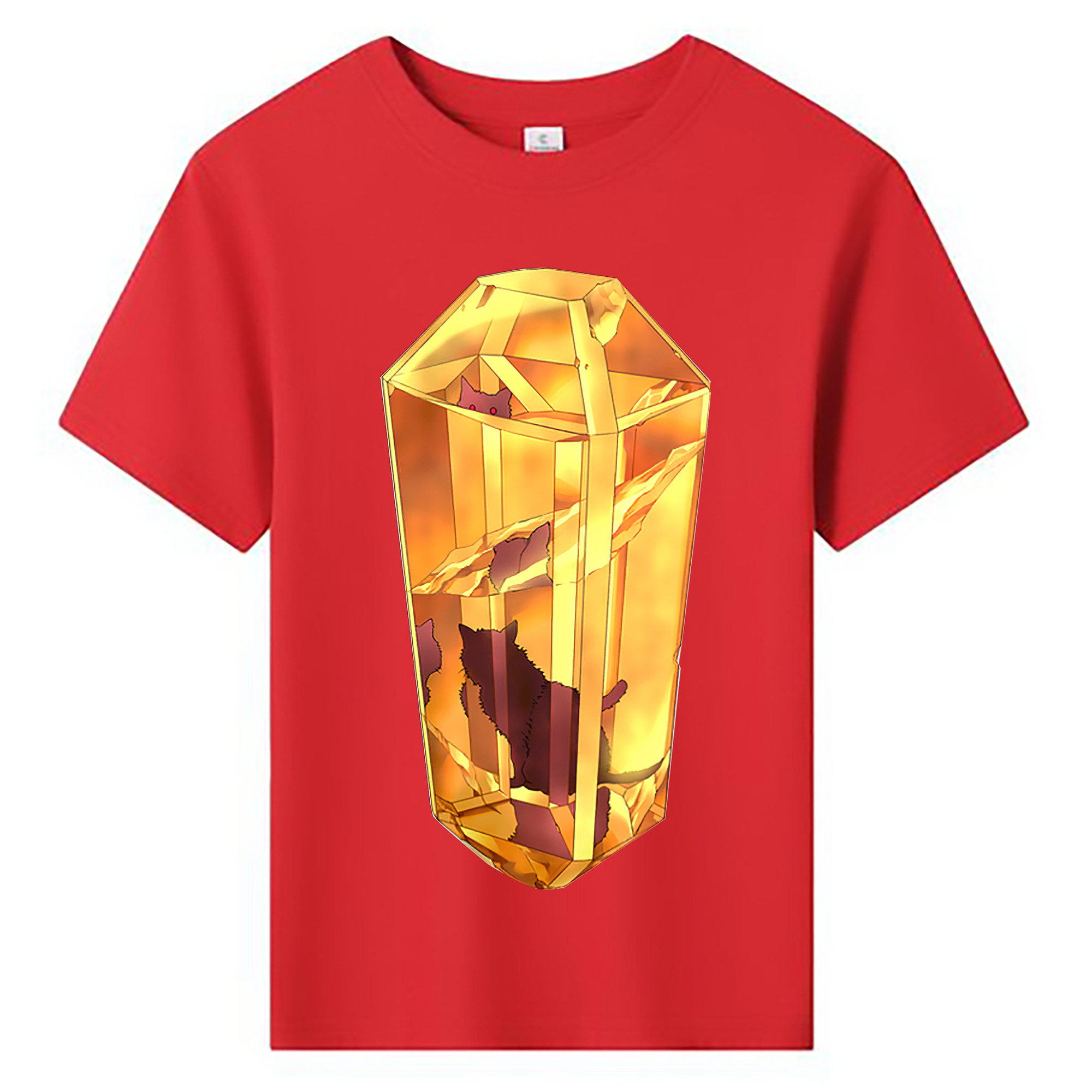 （画像用） 遊☆戯☆王 Yu-Gi-Oh! 綿100％キッズTシャツ（フロントプリント）