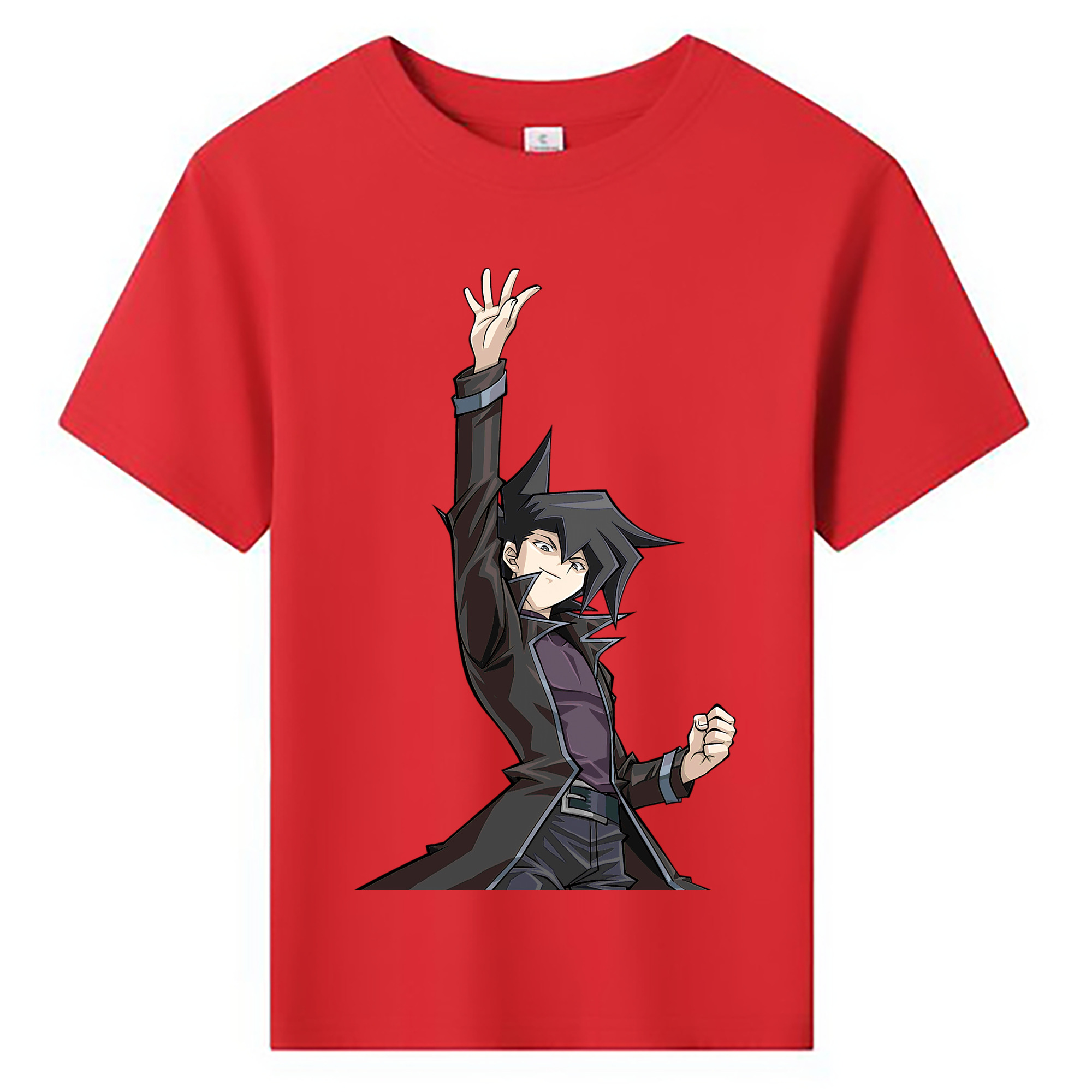 （画像用） 遊☆戯☆王 Yu-Gi-Oh! 綿100％キッズTシャツ（フロントプリント）