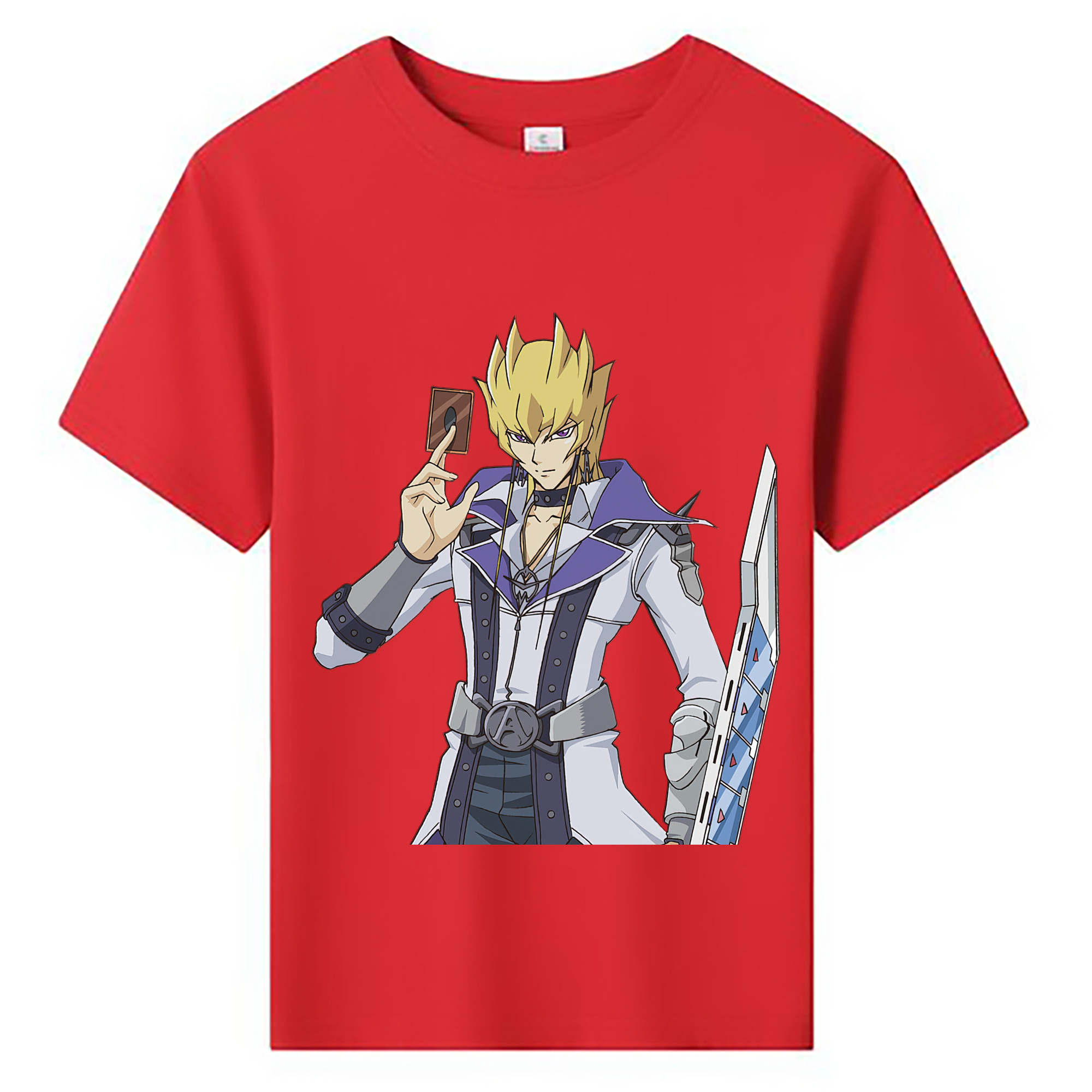 （画像用） 遊☆戯☆王 Yu-Gi-Oh! 綿100％キッズTシャツ（フロントプリント）