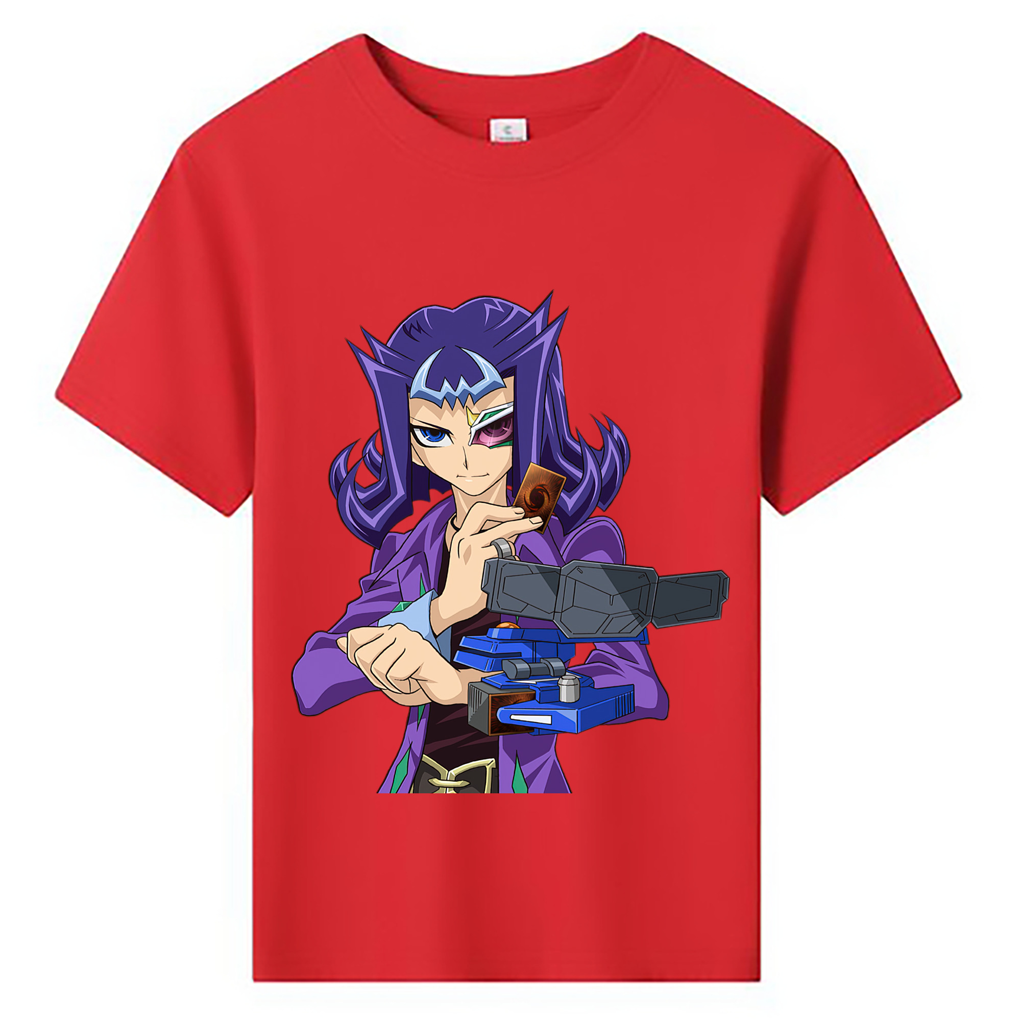 （画像用） 遊☆戯☆王 Yu-Gi-Oh! 綿100％キッズTシャツ（フロントプリント）