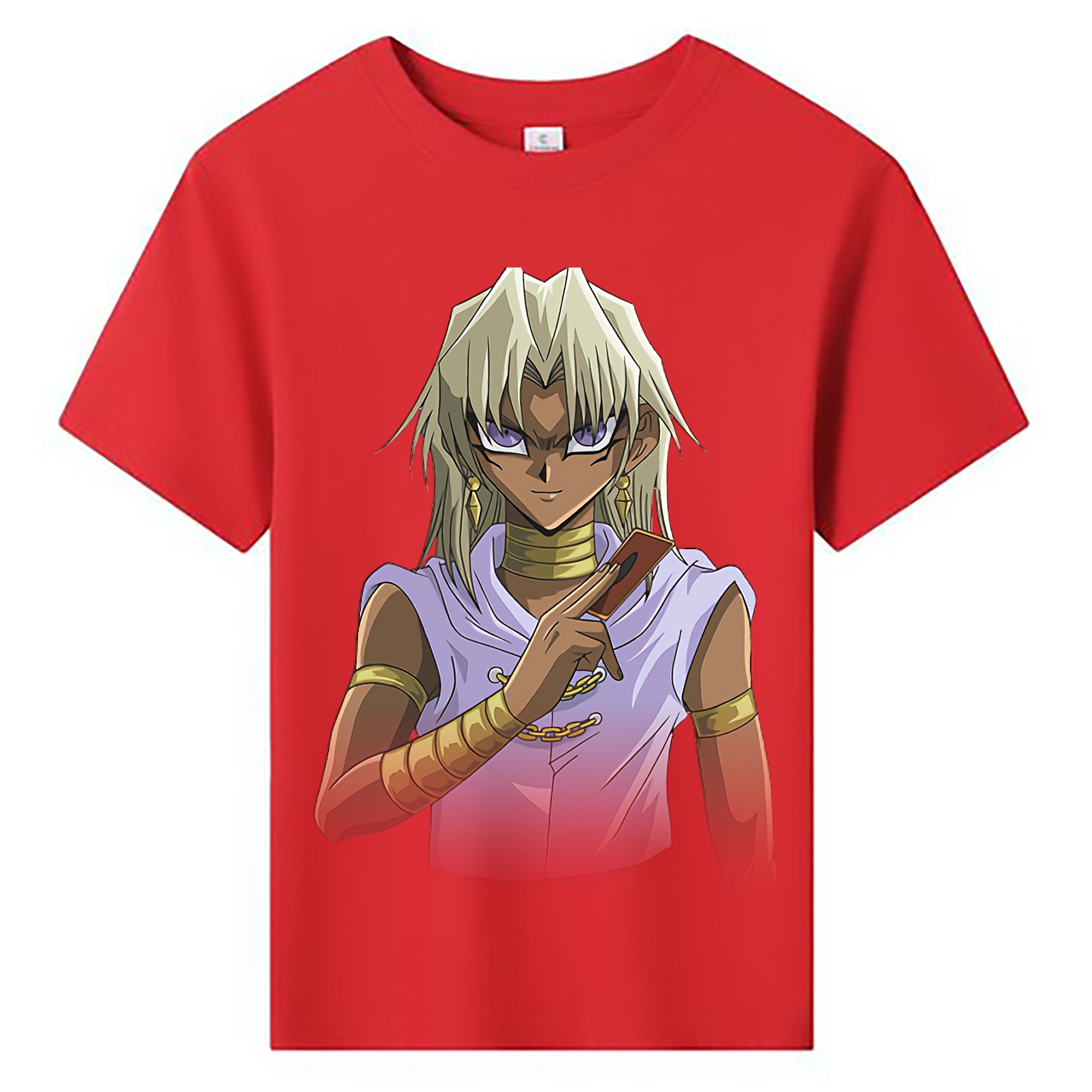 （画像用） 遊☆戯☆王 Yu-Gi-Oh! 綿100％キッズTシャツ（フロントプリント）