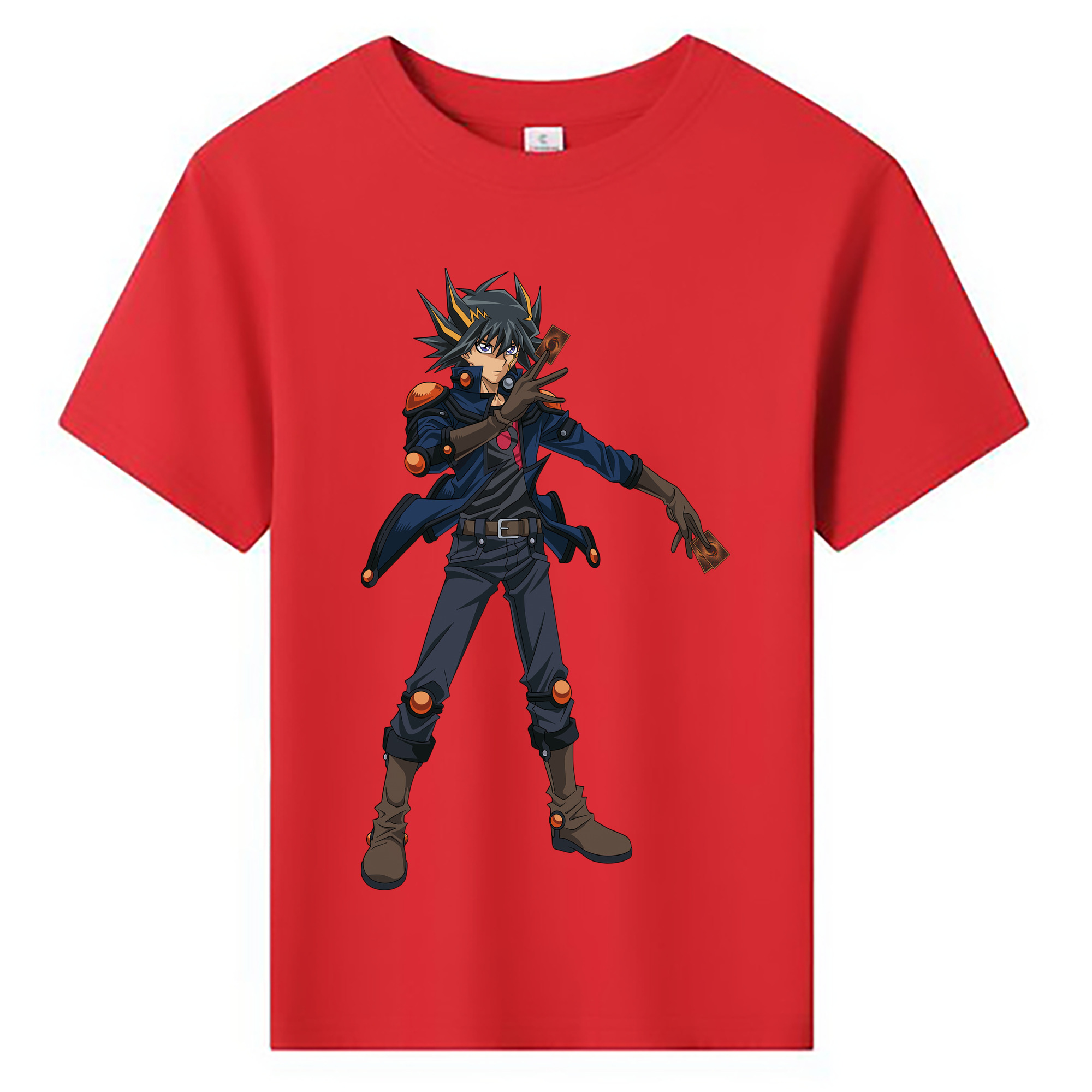 （画像用） 遊☆戯☆王 Yu-Gi-Oh! 綿100％キッズTシャツ（フロントプリント）