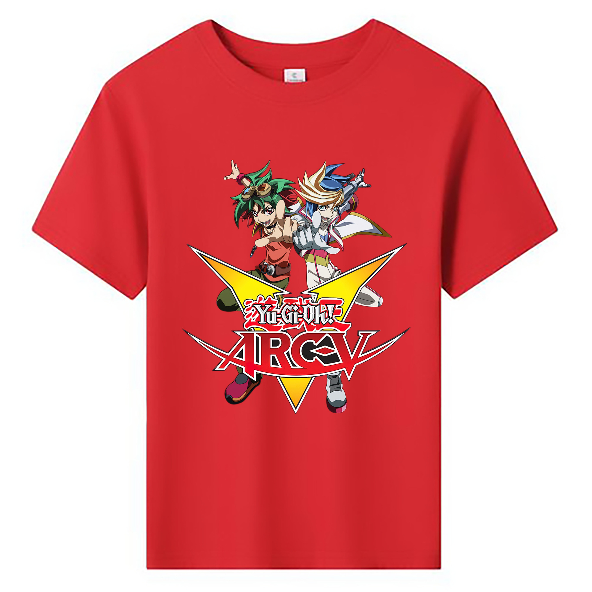 （画像用） 遊☆戯☆王 Yu-Gi-Oh! 綿100％キッズTシャツ（フロントプリント）