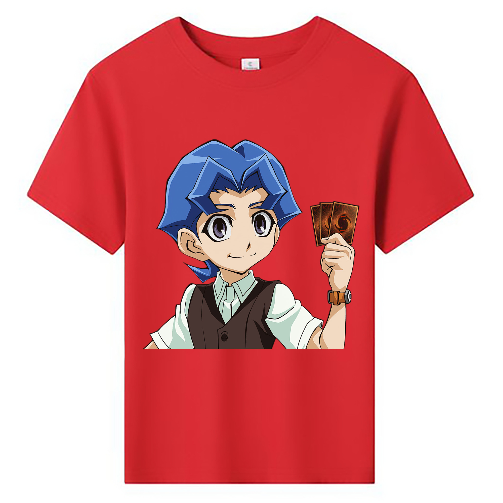 （画像用） 遊☆戯☆王 Yu-Gi-Oh! 綿100％キッズTシャツ（フロントプリント）