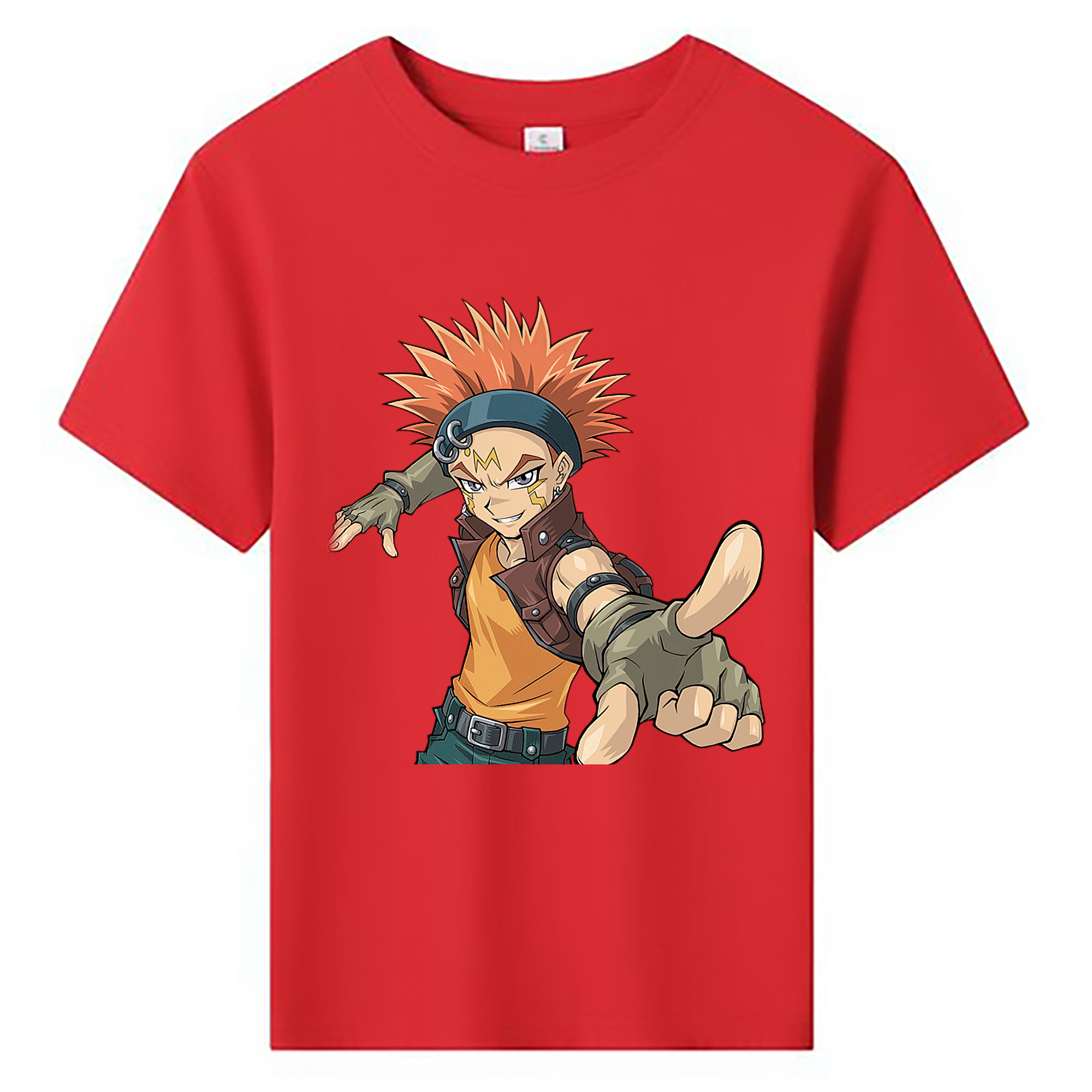 （画像用） 遊☆戯☆王 Yu-Gi-Oh! 綿100％キッズTシャツ（フロントプリント）